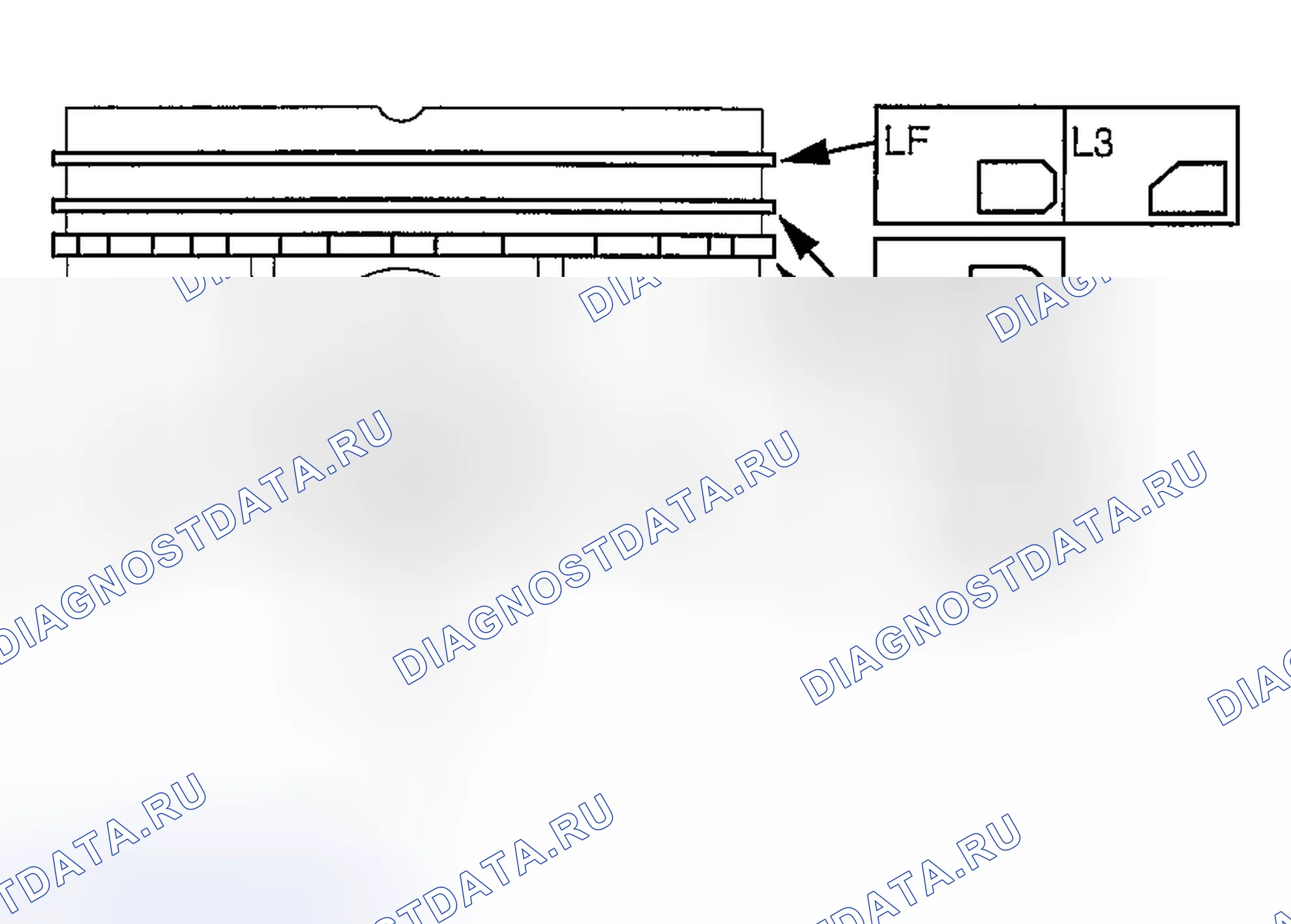 Рис. 50: ПРИМЕЧАНИЕ К УЗЛУ ПОРШНЕВОГО КОЛЬЦА. Honda CR-V III рестайлинг