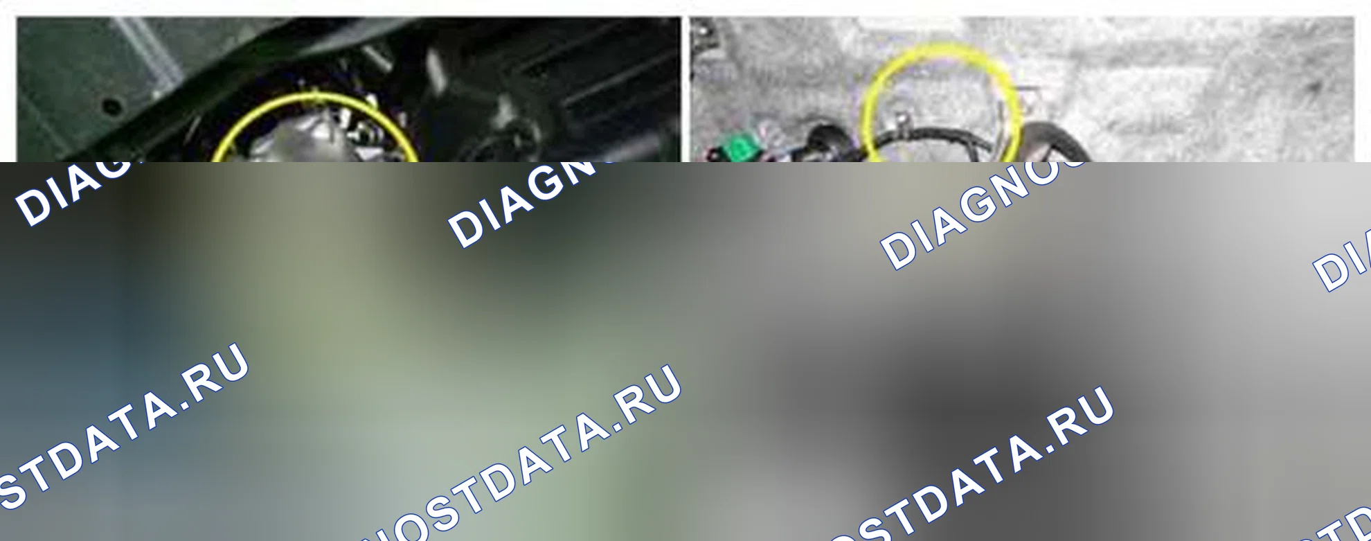 Рис. 498: Расположение компонентов. BMW 6 серия F06/F13/F12