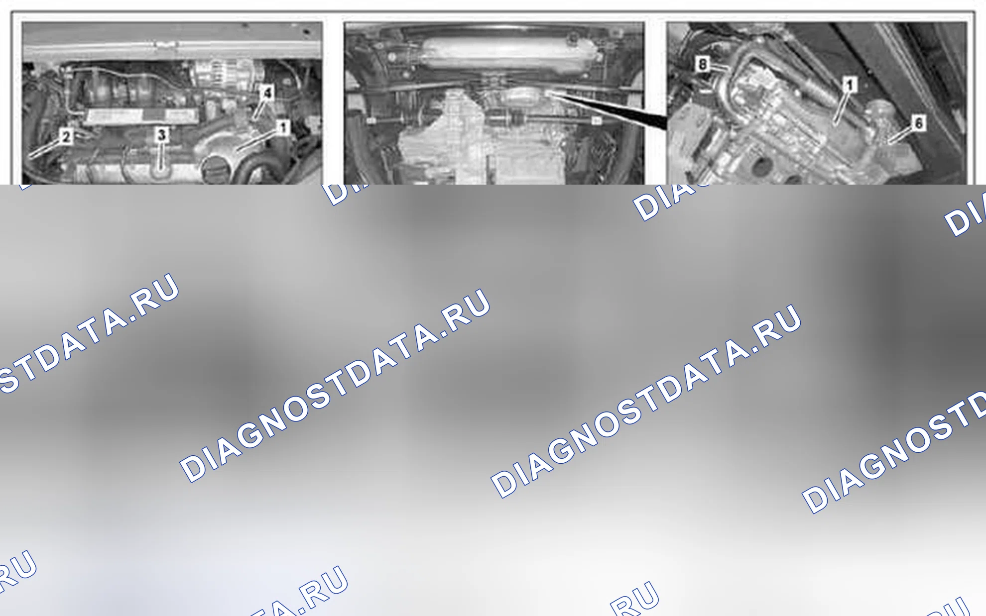 Рис. 29: Снять / установить крышку головки блока цилиндров - AR01.20-P-5014MCU. Kia Soul I