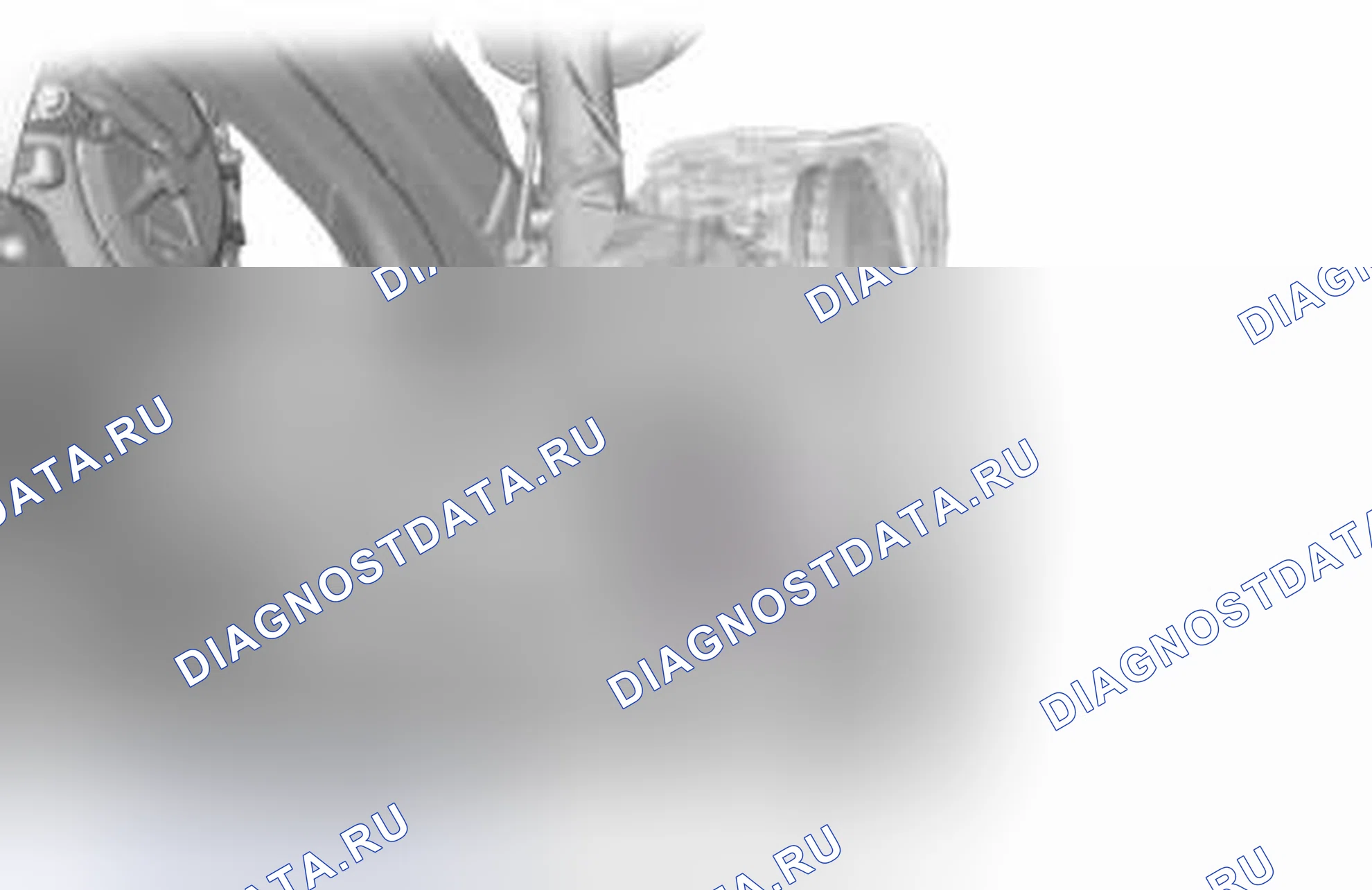 Рис. 40: ДЕМОНТАЖ. Volvo XC70 II