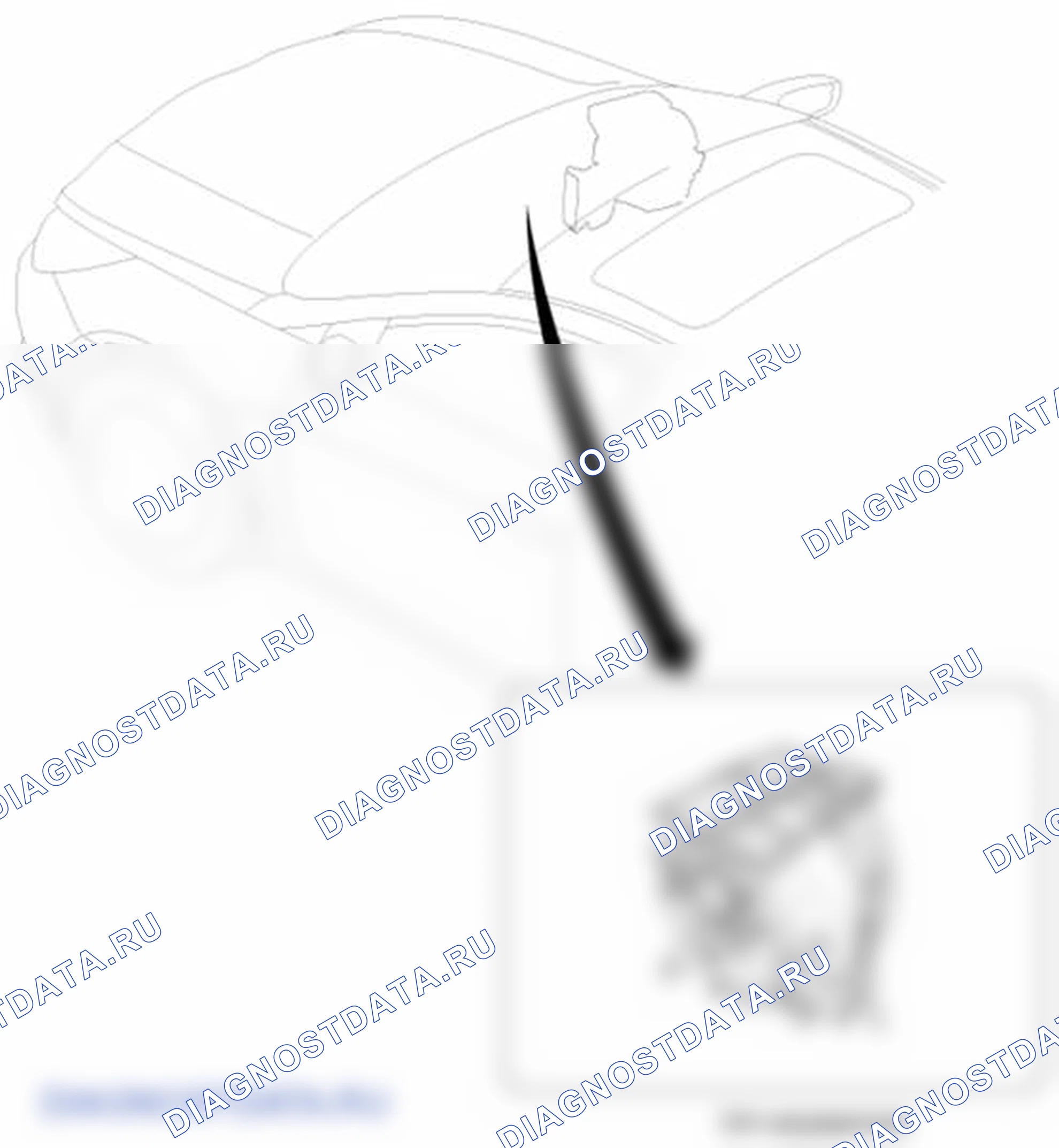 Рис. 35: Расположение компонентов. Hyundai Sonata VI