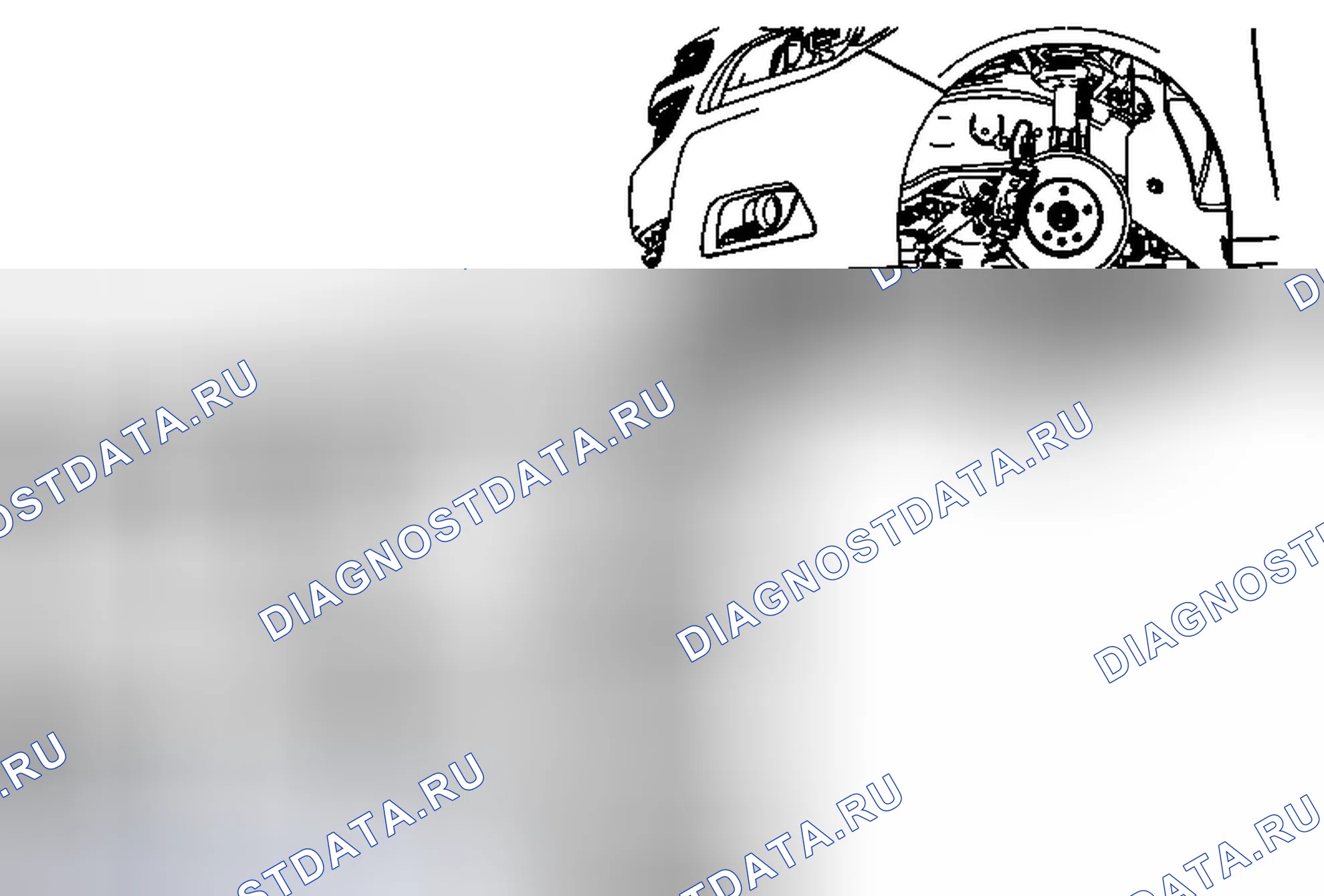 Рис. 3: Замена звукового сигнала. Chevrolet Malibu VIII рестайлинг