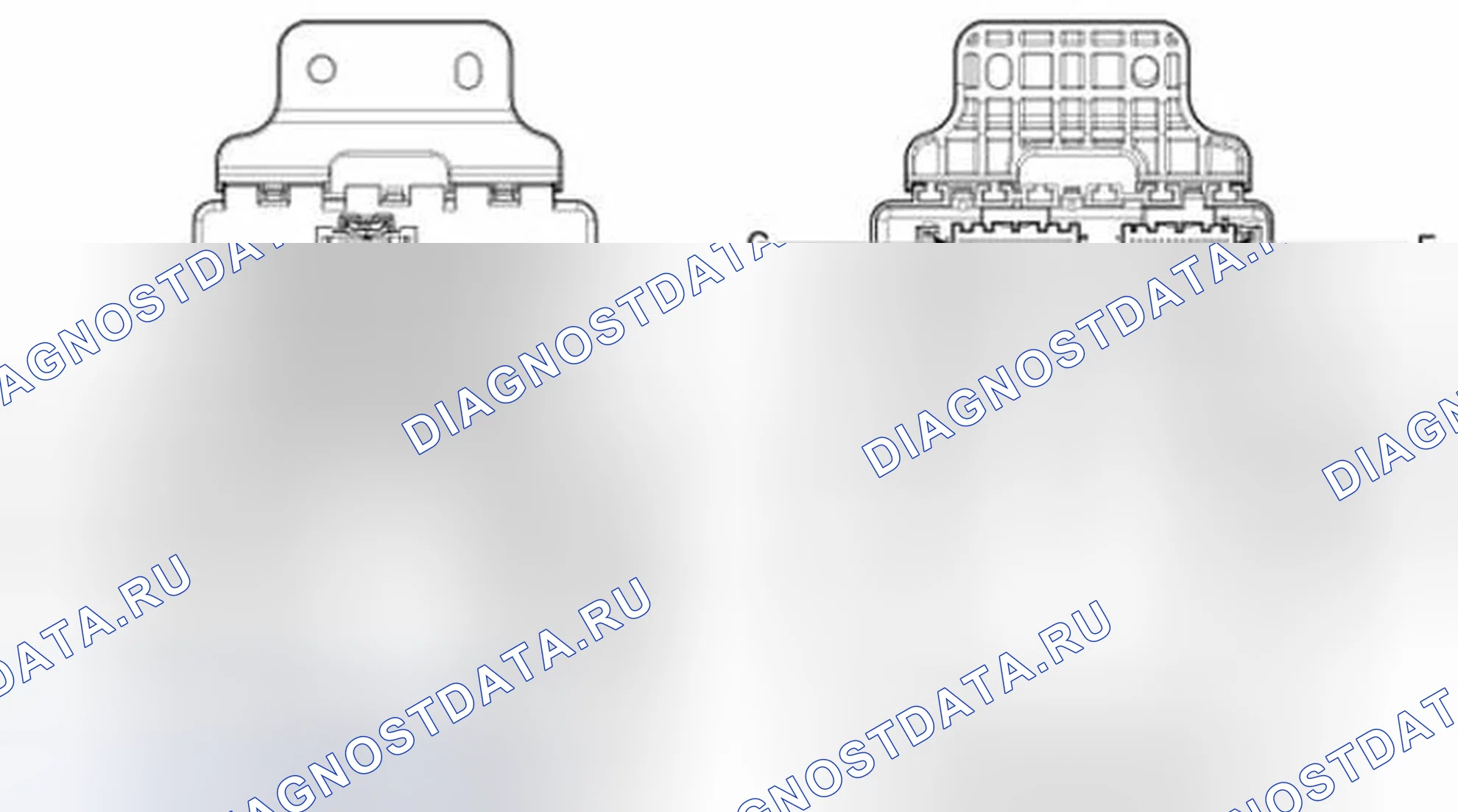 Рис. 25: Разъемы Sjb. Hyundai Tucson II