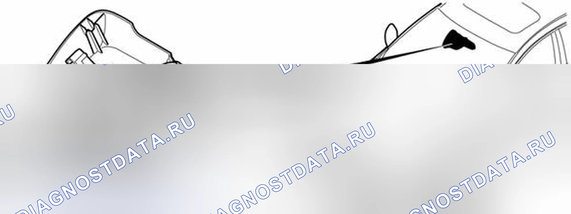 Рис. 614: ДАТЧИК ВЛАЖНОСТИ (ТОЛЬКО EEC). Volvo S80 II рестайлинг