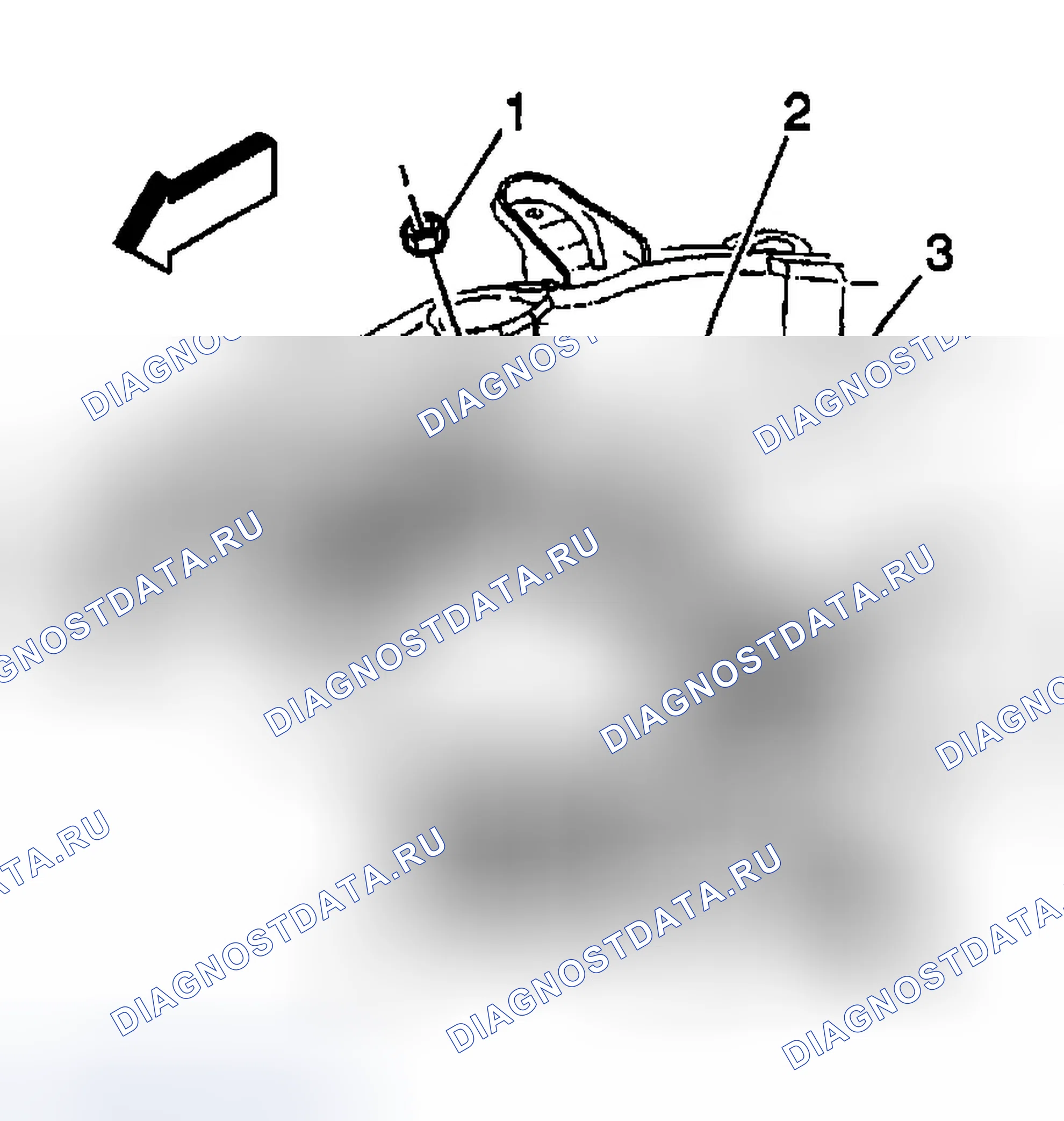 Рис. 8: Порядок демонтажа. Chevrolet Silverado 2500 