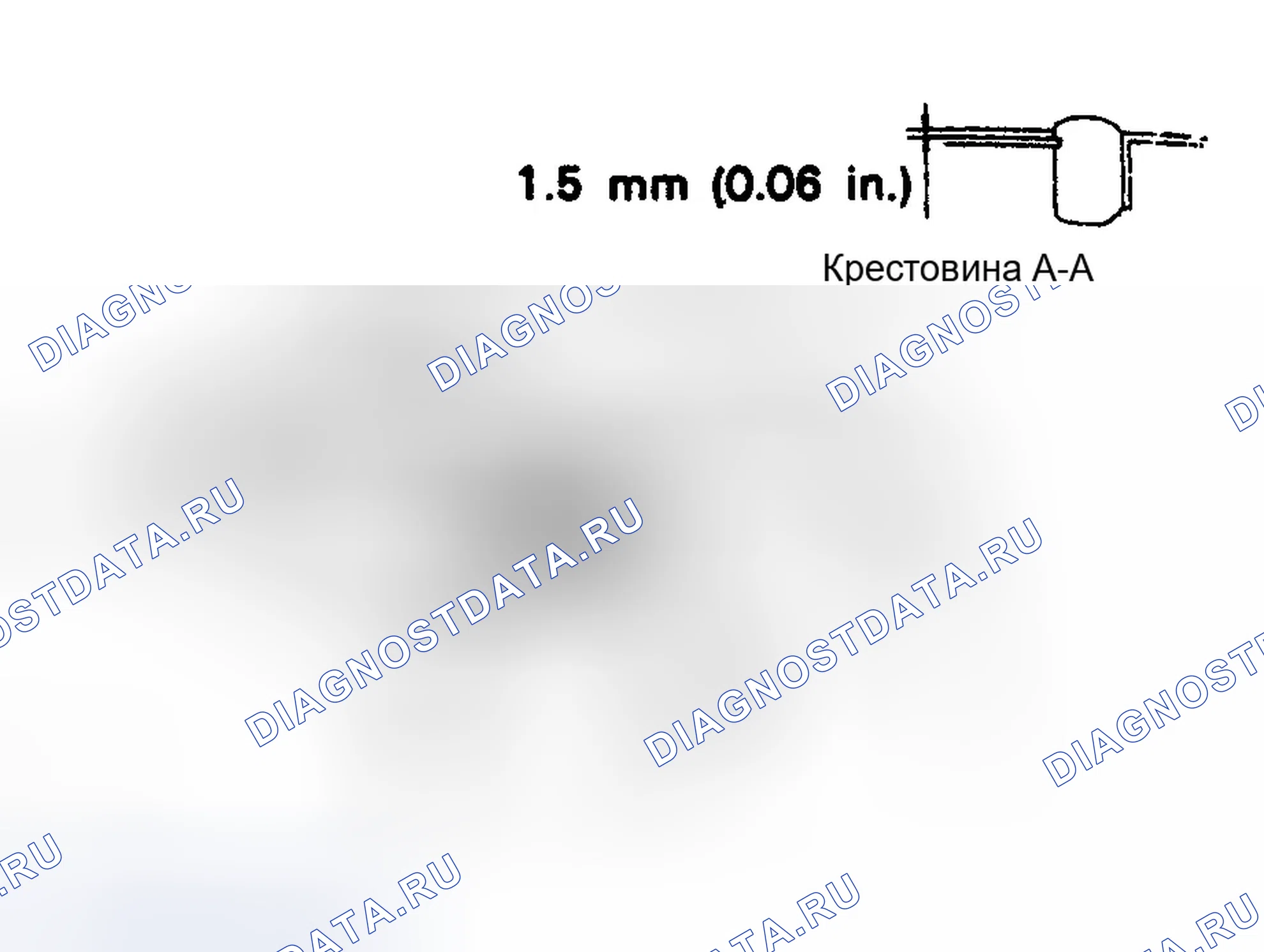 Рис. 18: Поперечное сечение A-A. Hyundai Sonata II