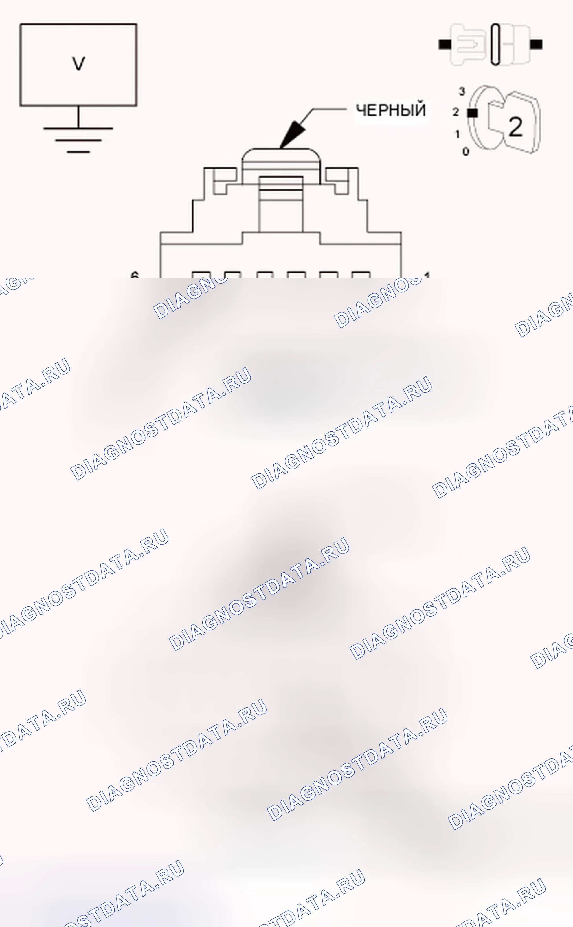 Рис. 34: ДИАГНОСТИЧЕСКИЙ ТЕСТ. Chrysler Town & Country V рестайлинг