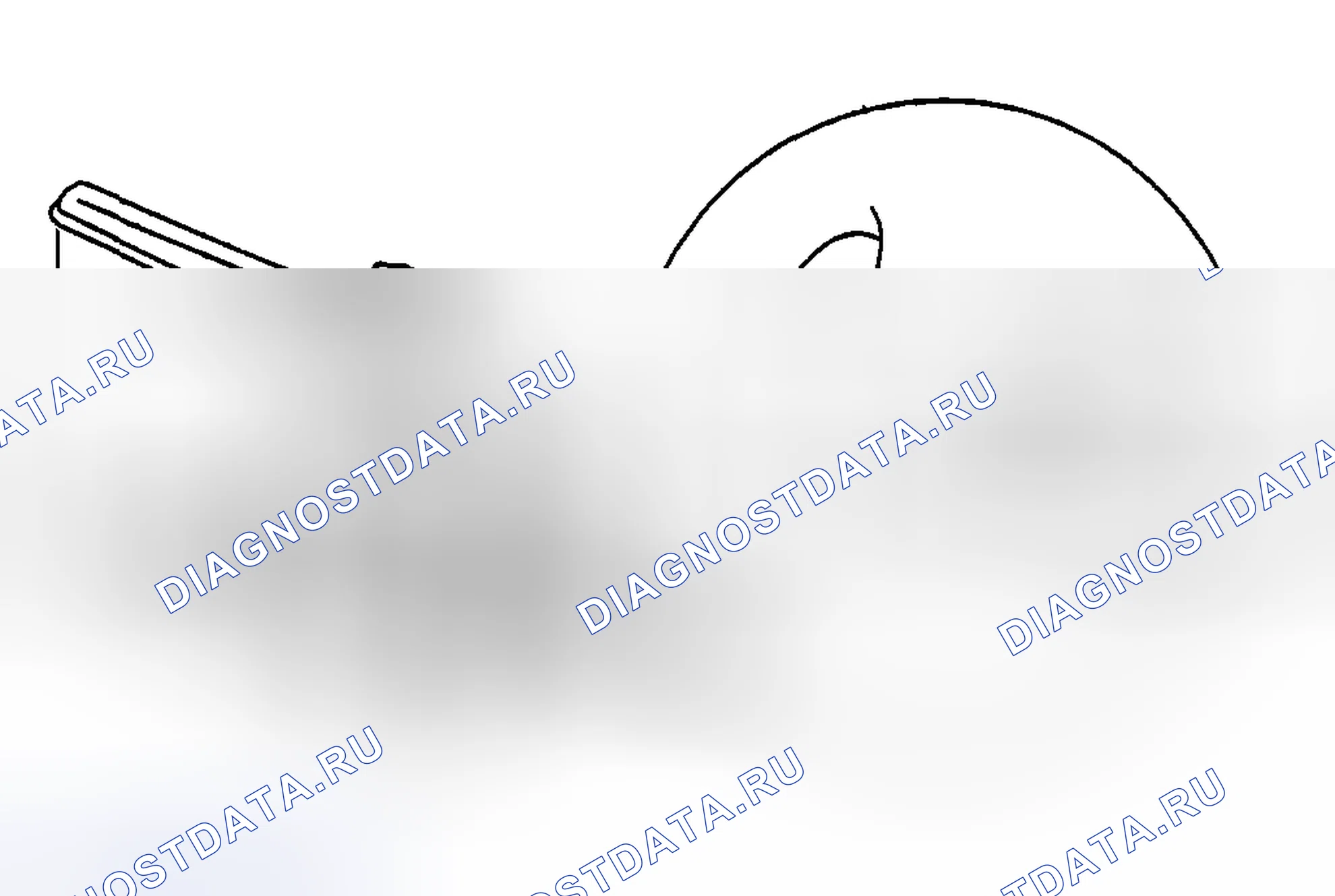 Рис. 836: Прямая промывка. Mazda 6 GH рестайлинг