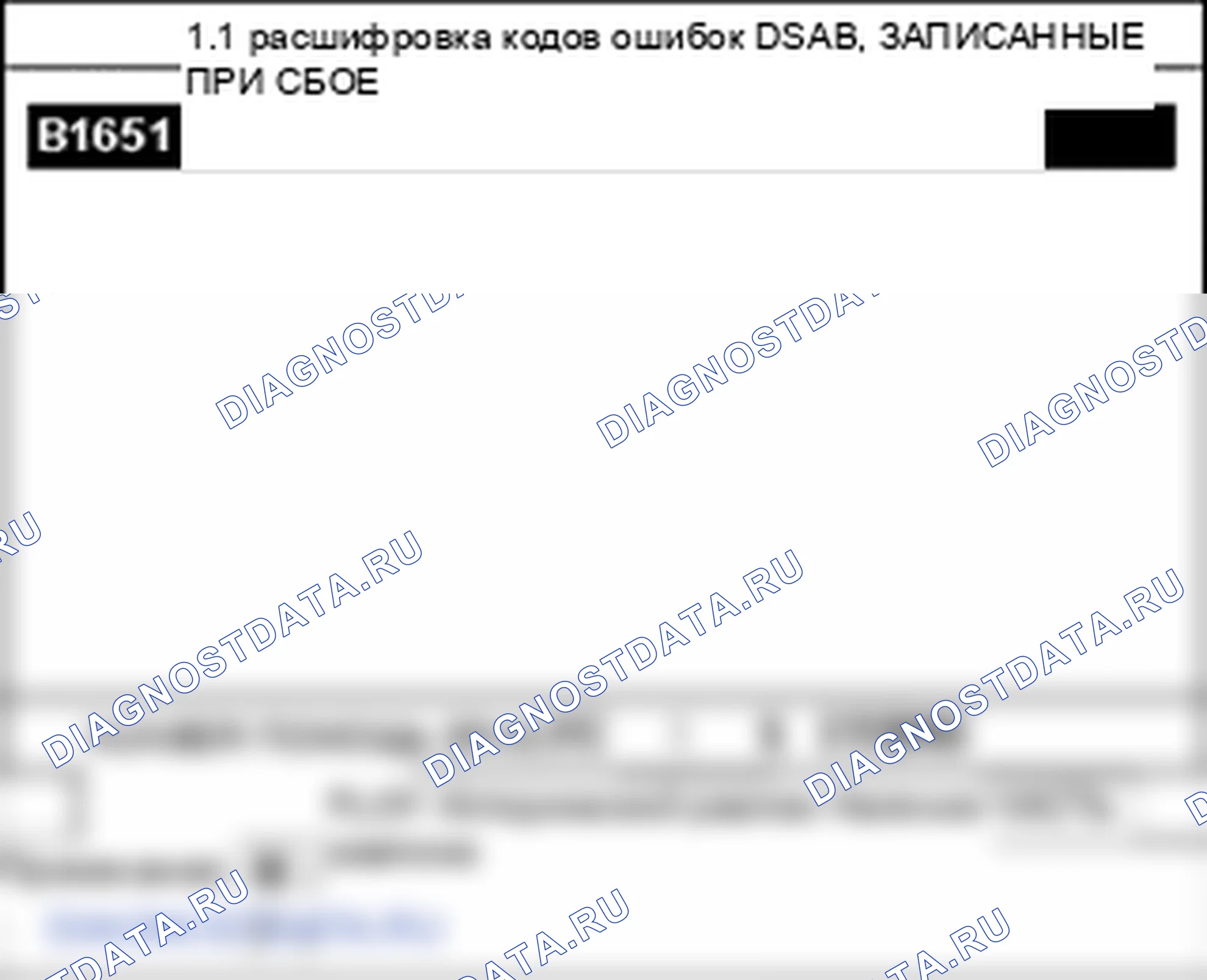 B1651: Аварийная регистрация со стороны водителя (боковая подушка безопасности - заменить ACU). Kia Sorento BL