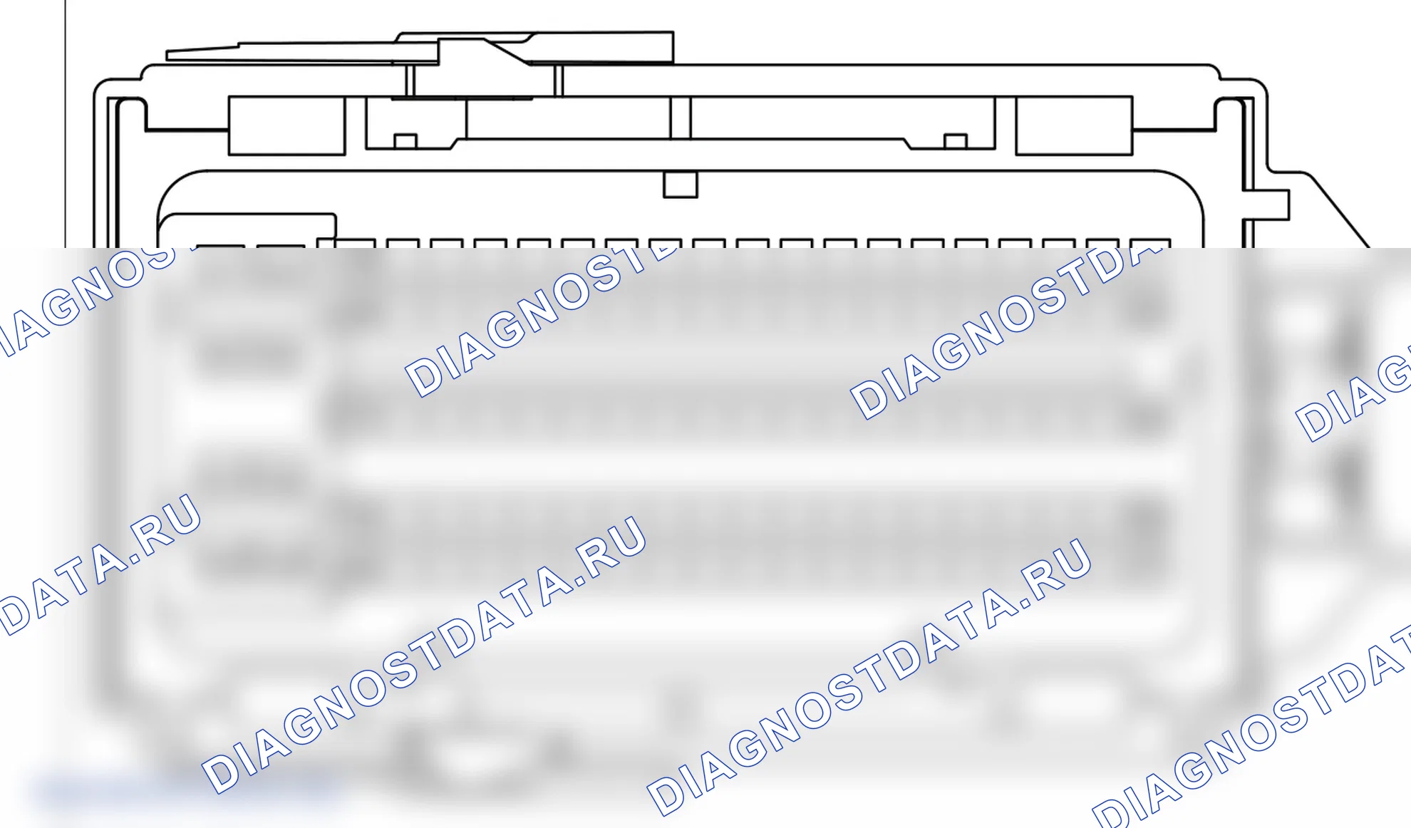 Распиновка разъёма E01-X02(B) — внешний вид и назначение контактов. Tank 300 II