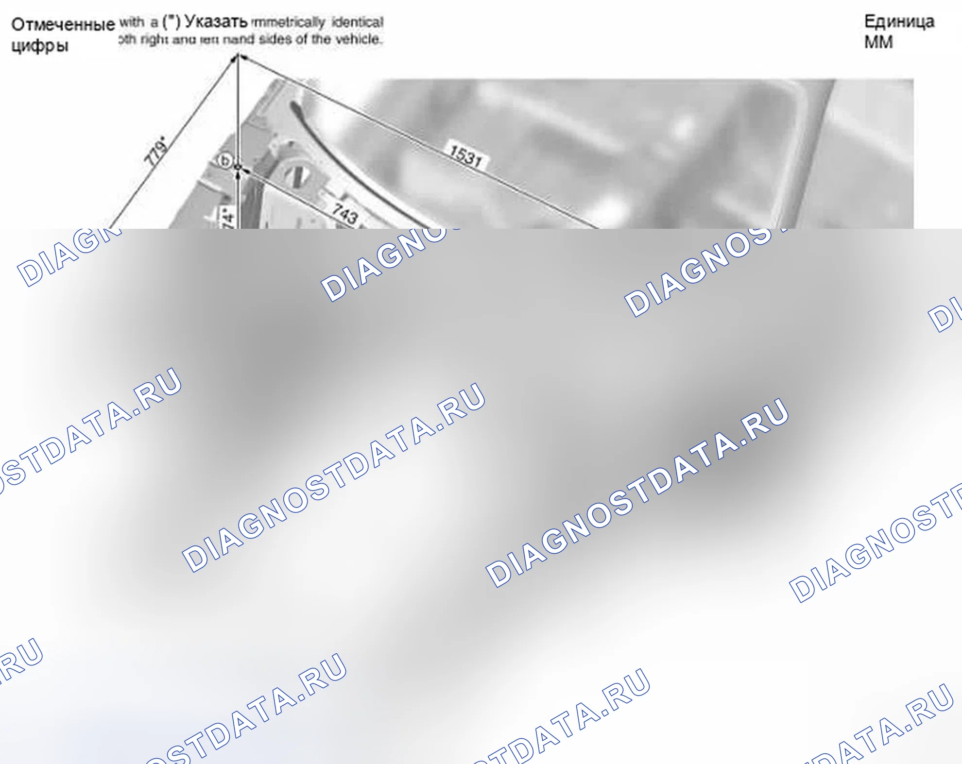 Рис. 9: Измерение. Infiniti FX35 I рестайлинг