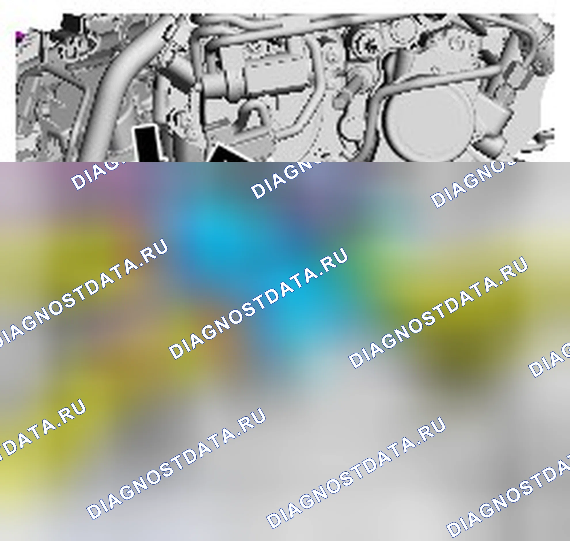 Как снять присоединяемые детали двигателя. Ford Grand C-MAX II