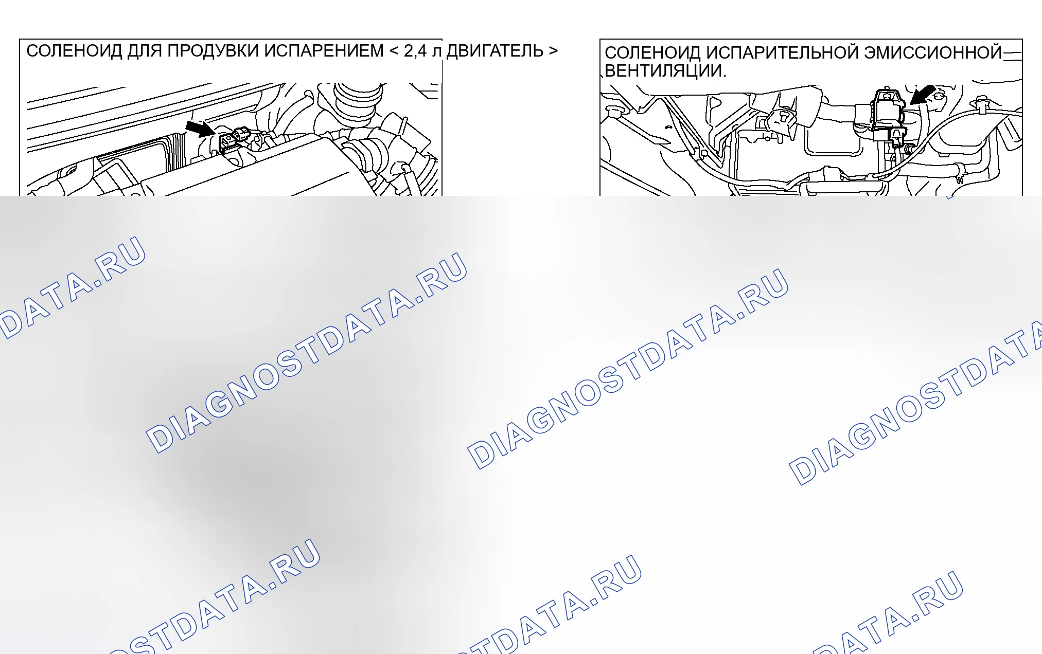 Рис. 8: РАСПОЛОЖЕНИЕ КОМПОНЕНТОВ. Honda Fit Aria I