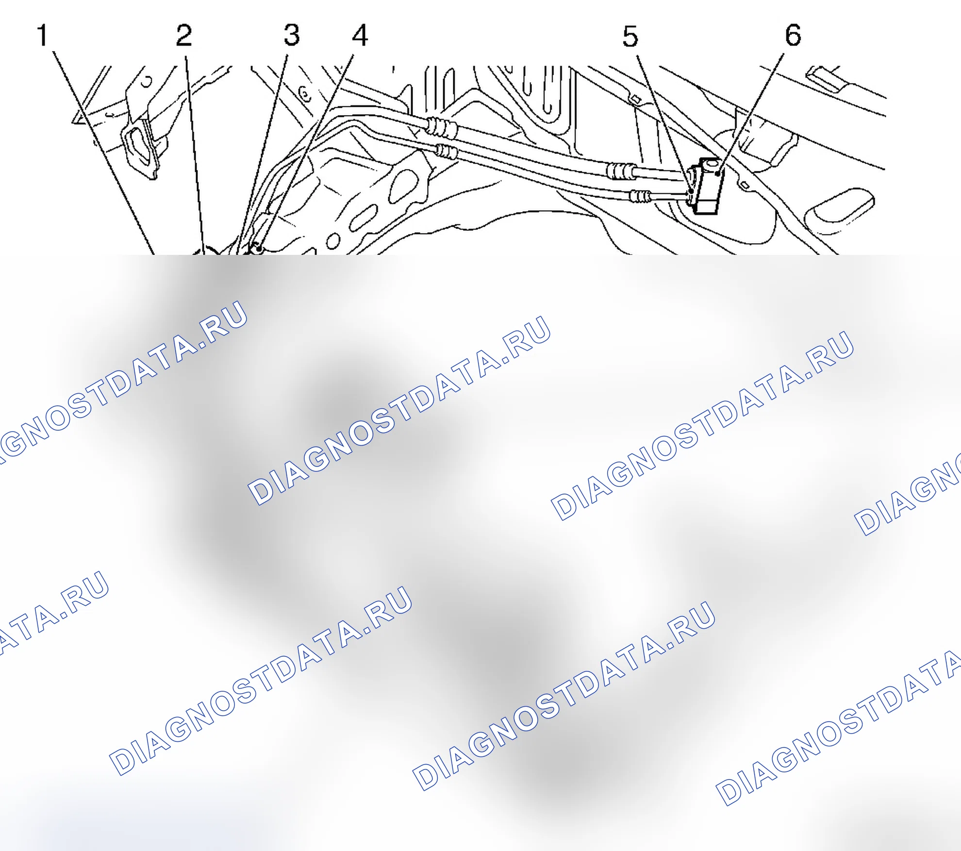 Расположение деталей в моторном отделении - (A 10 XEP, A 12 XER, A 14 XER). Opel Corsa D