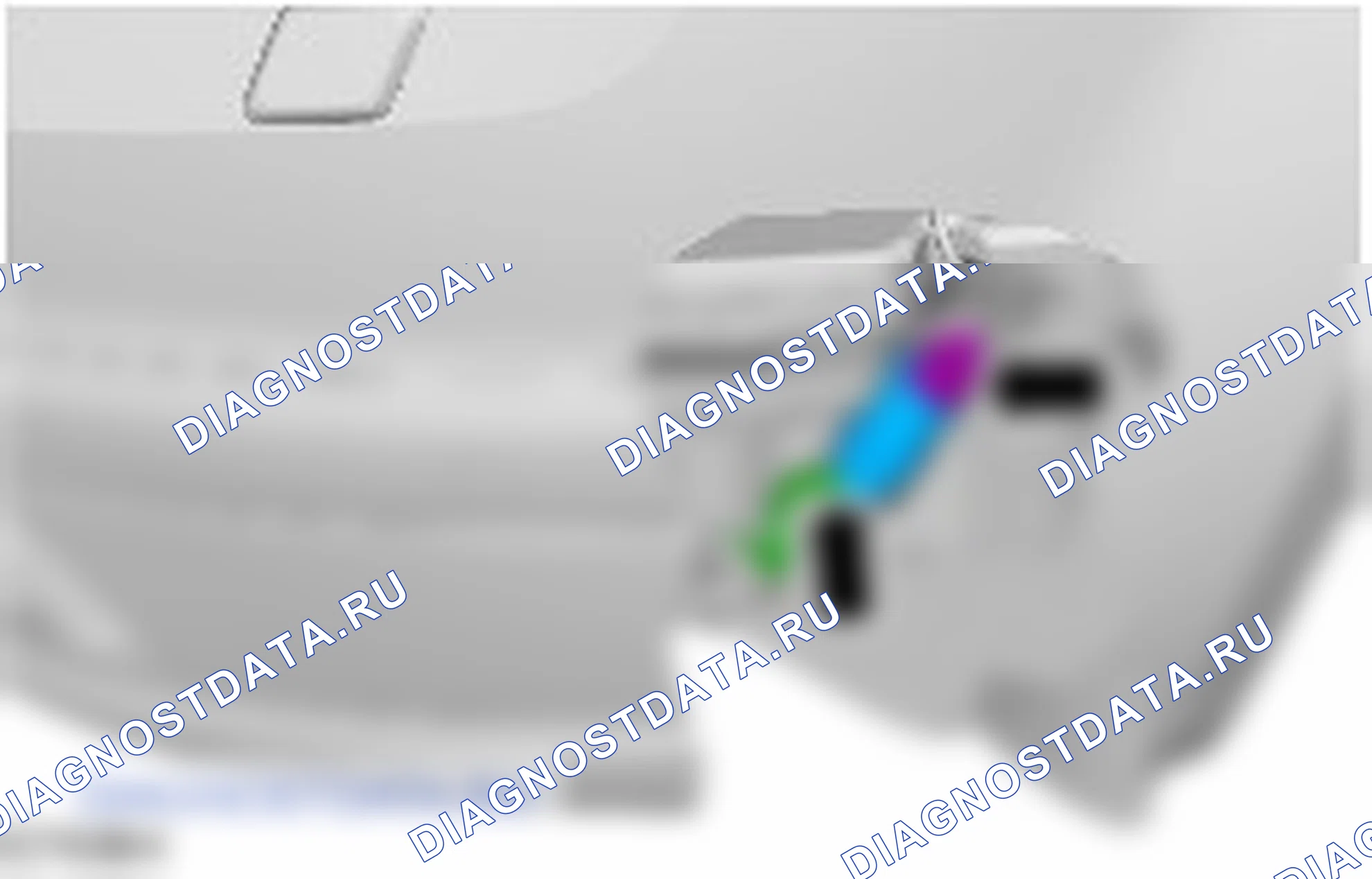 Как снять и установить насос омывателя фары. Ford Galaxy II рестайлинг