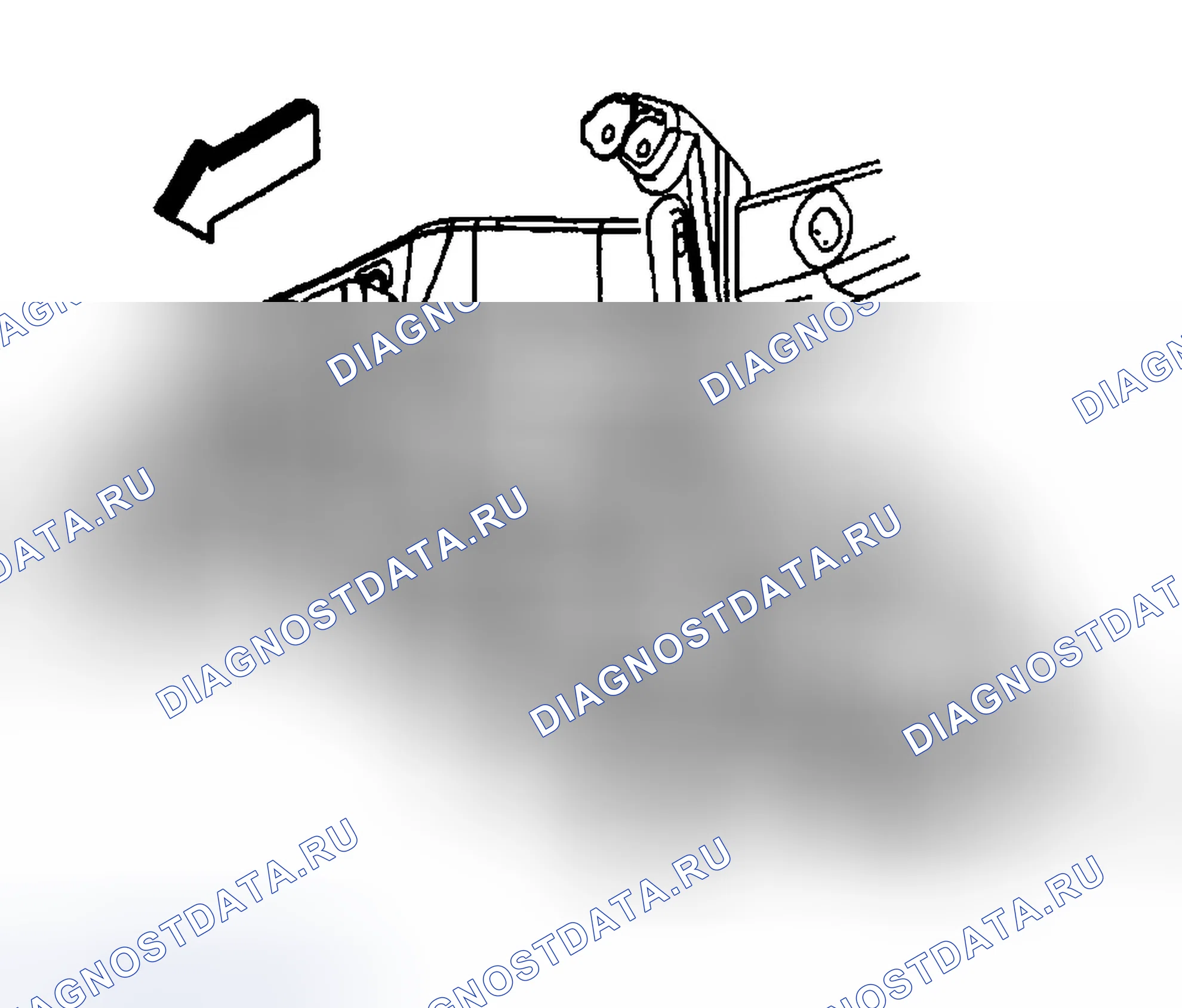 Рис. 5: Порядок демонтажа. Chevrolet Silverado 2500 