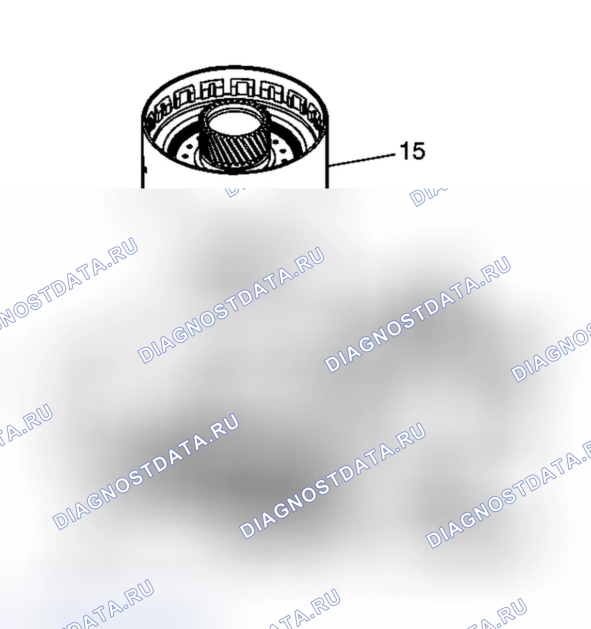 Рис. 125: 4-5 Снятие муфты в сборе. Chevrolet Equinox I