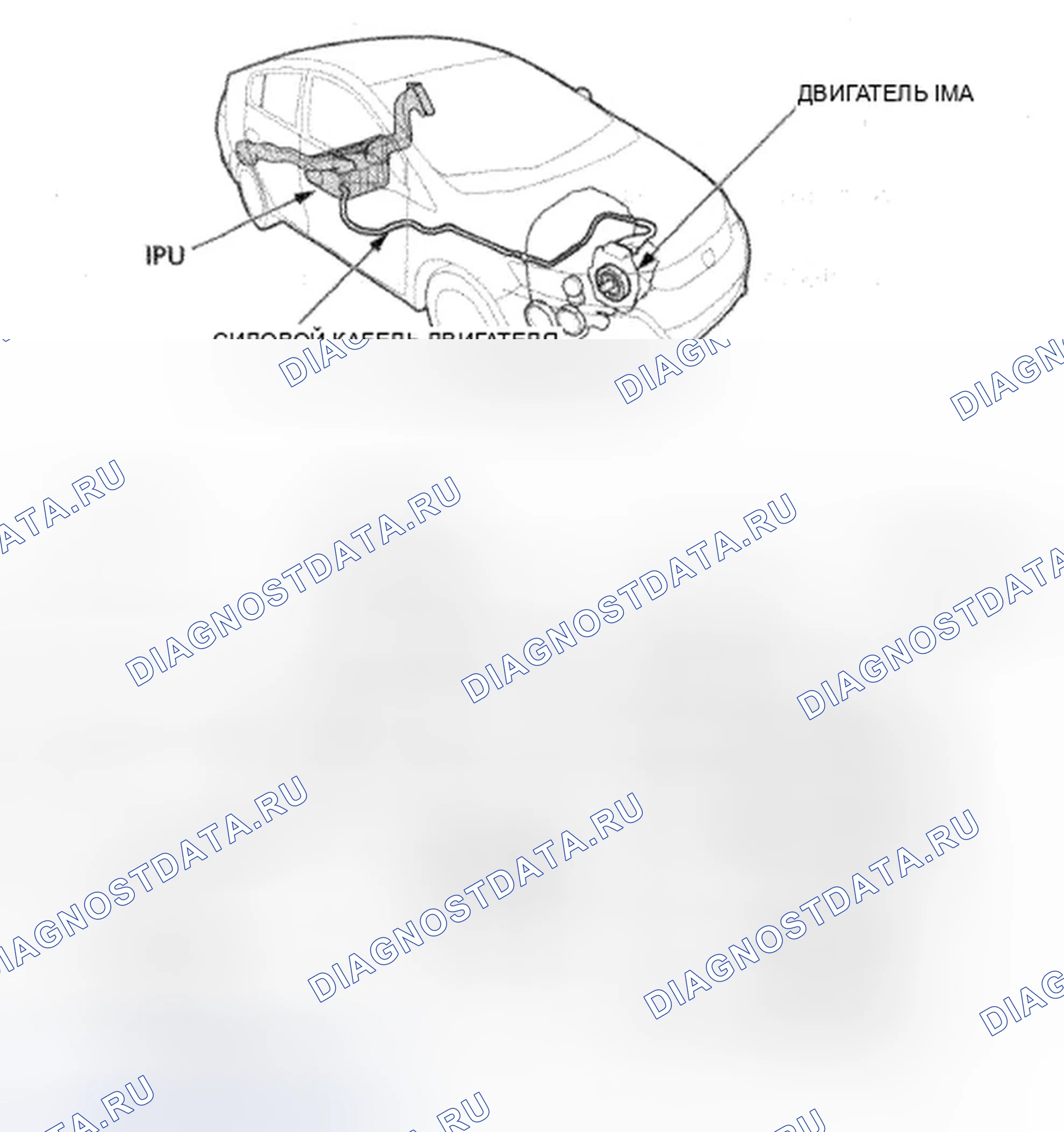 Рис. 9: Система IMA. Honda Insight ZE2 рестайлинг