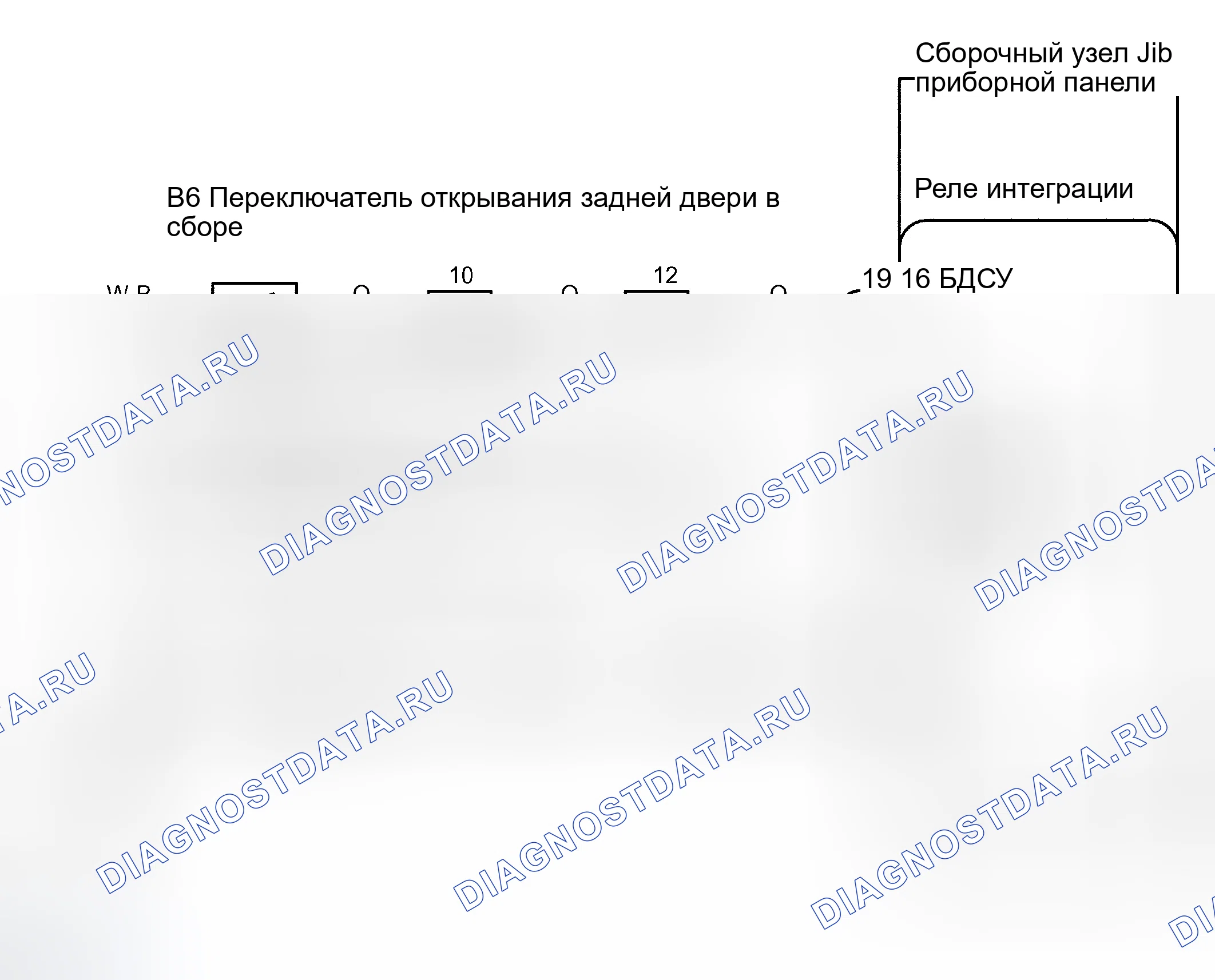Рис. 105: электросхема. Kia Sorento I