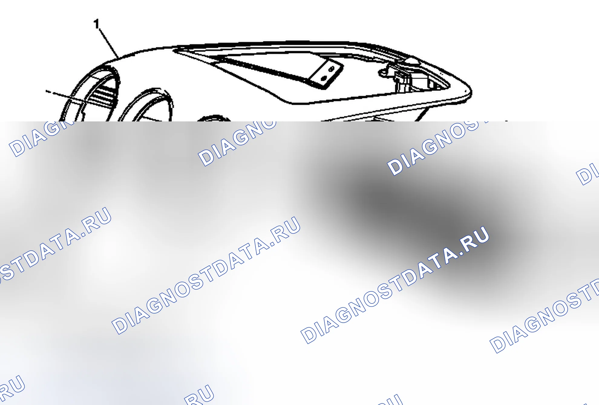 Рис. 15: Замена воздуховыпускного отверстия в центре приборной панели. Chevrolet Captiva I рестайлинг 2
