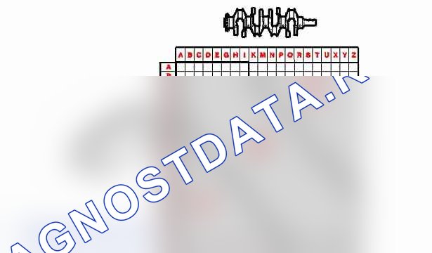 Идентификация - характеристики: коленвал — b1dk03wd. Citroen Nemo I