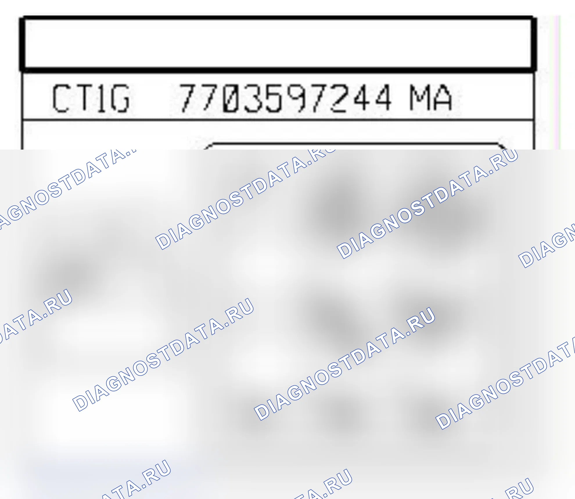 Распиновка разъёма 129 — Перекл. программ перекл. перед.. Renault Kangoo II