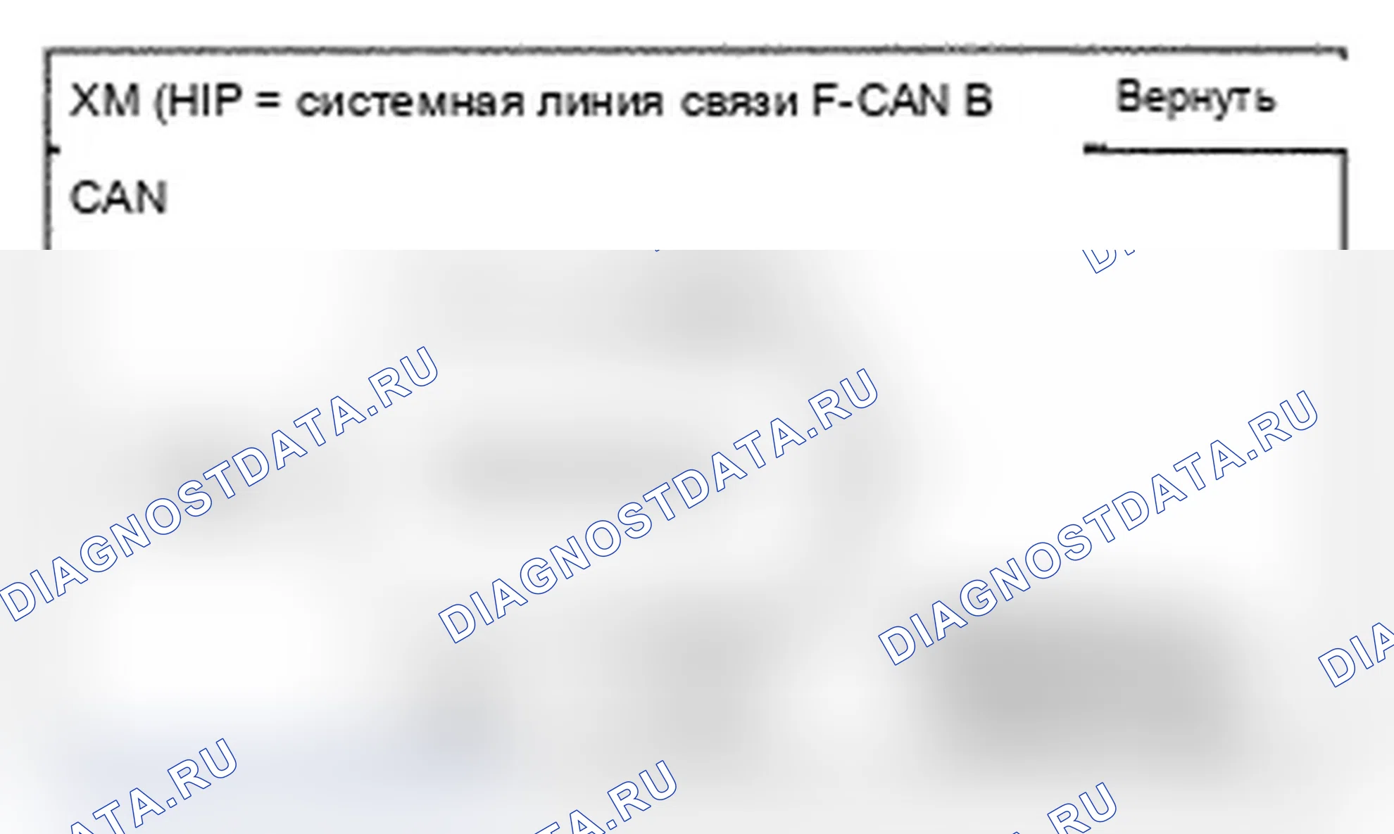 Рис. 105: Системный канал XM (HIP). Acura TL IV рестайлинг