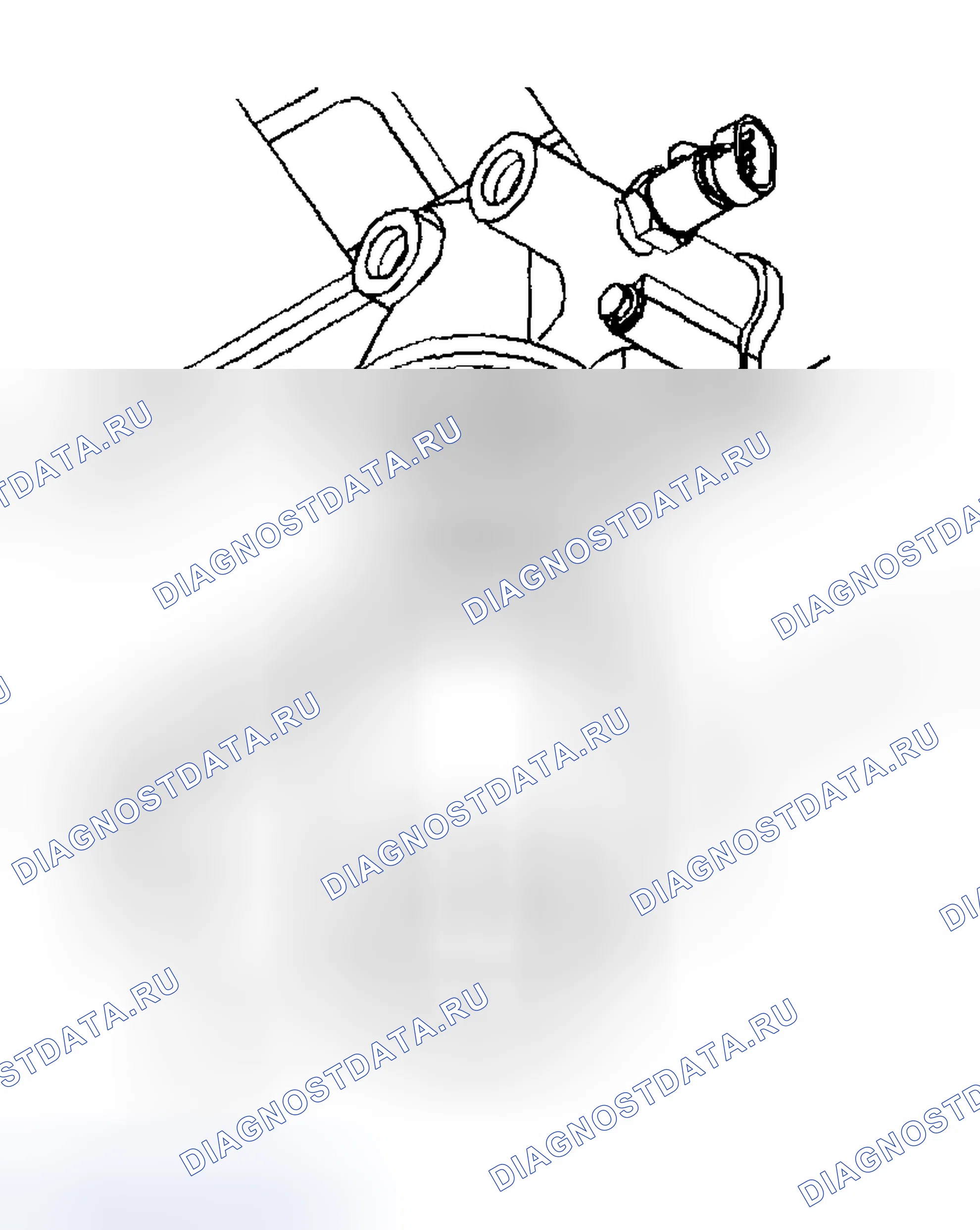 Рис. 41: Порядок демонтажа. Hyundai Terracan I