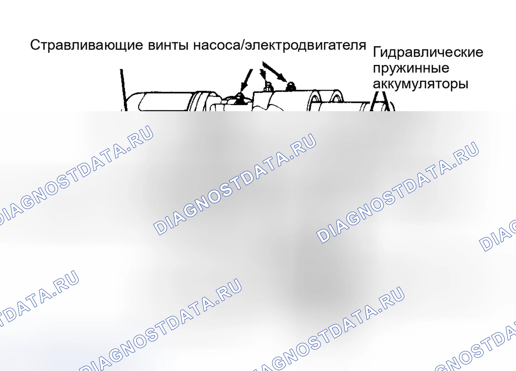 Рис. 23: НАСОС / ДВИГАТЕЛЬ В СБОРЕ. Dodge Spirit I