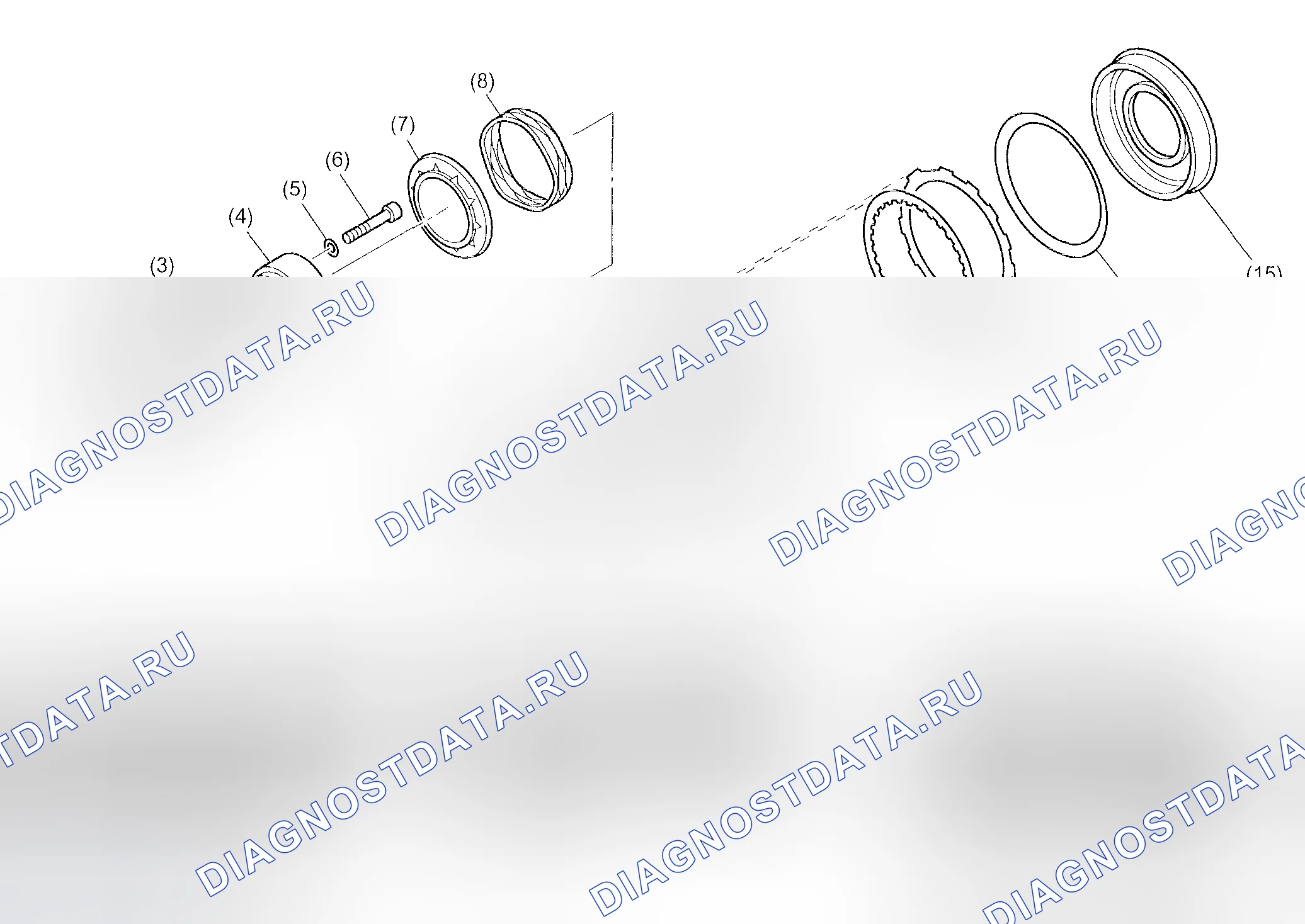 Рис. 723: КОНСТРУКЦИЯ. Subaru Impreza GD/GC/GG рестайлинг