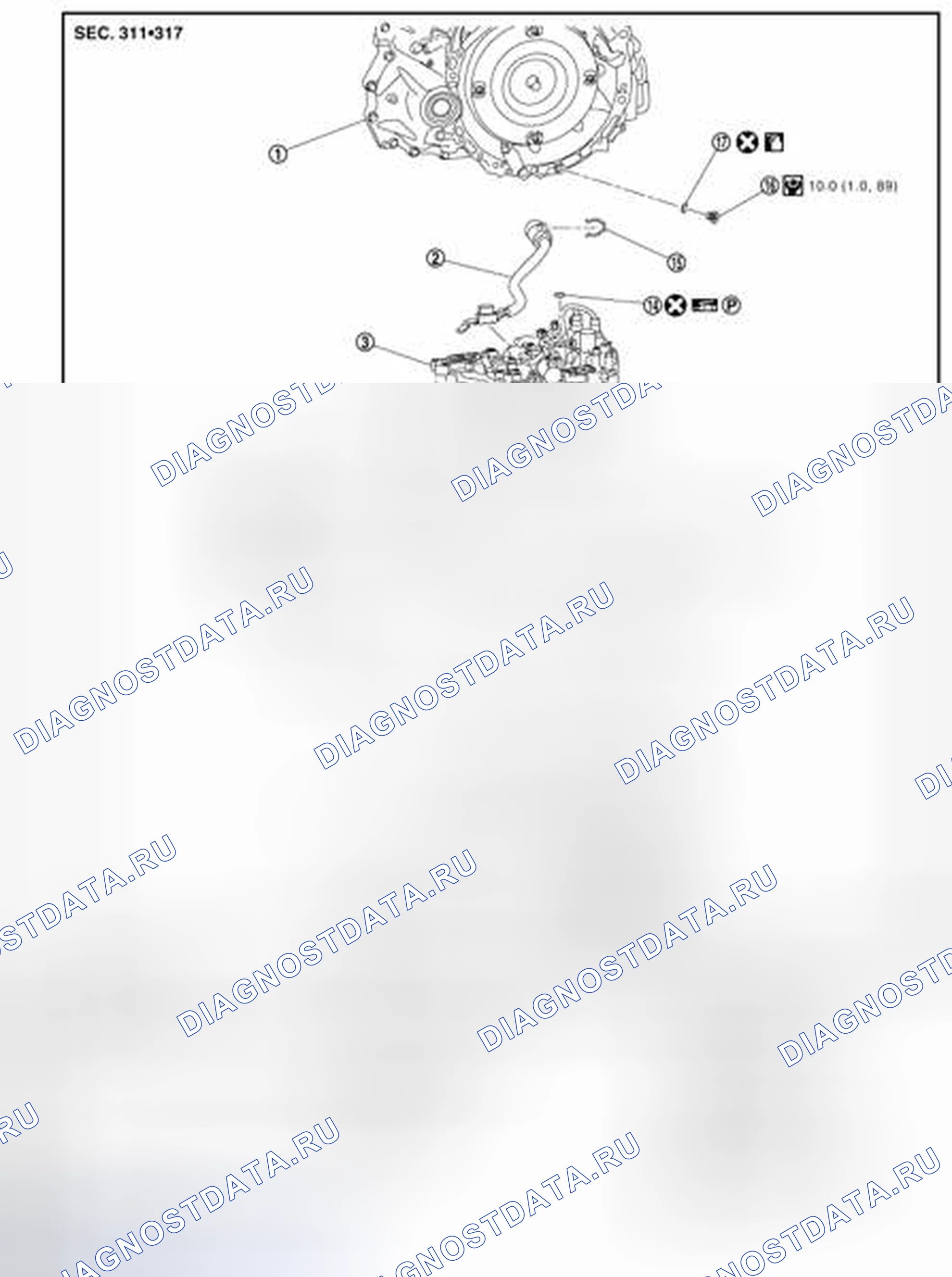 Рис. 70: РАСПОЛОЖЕНИЕ КОМПОНЕНТОВ. Nissan Altima L33