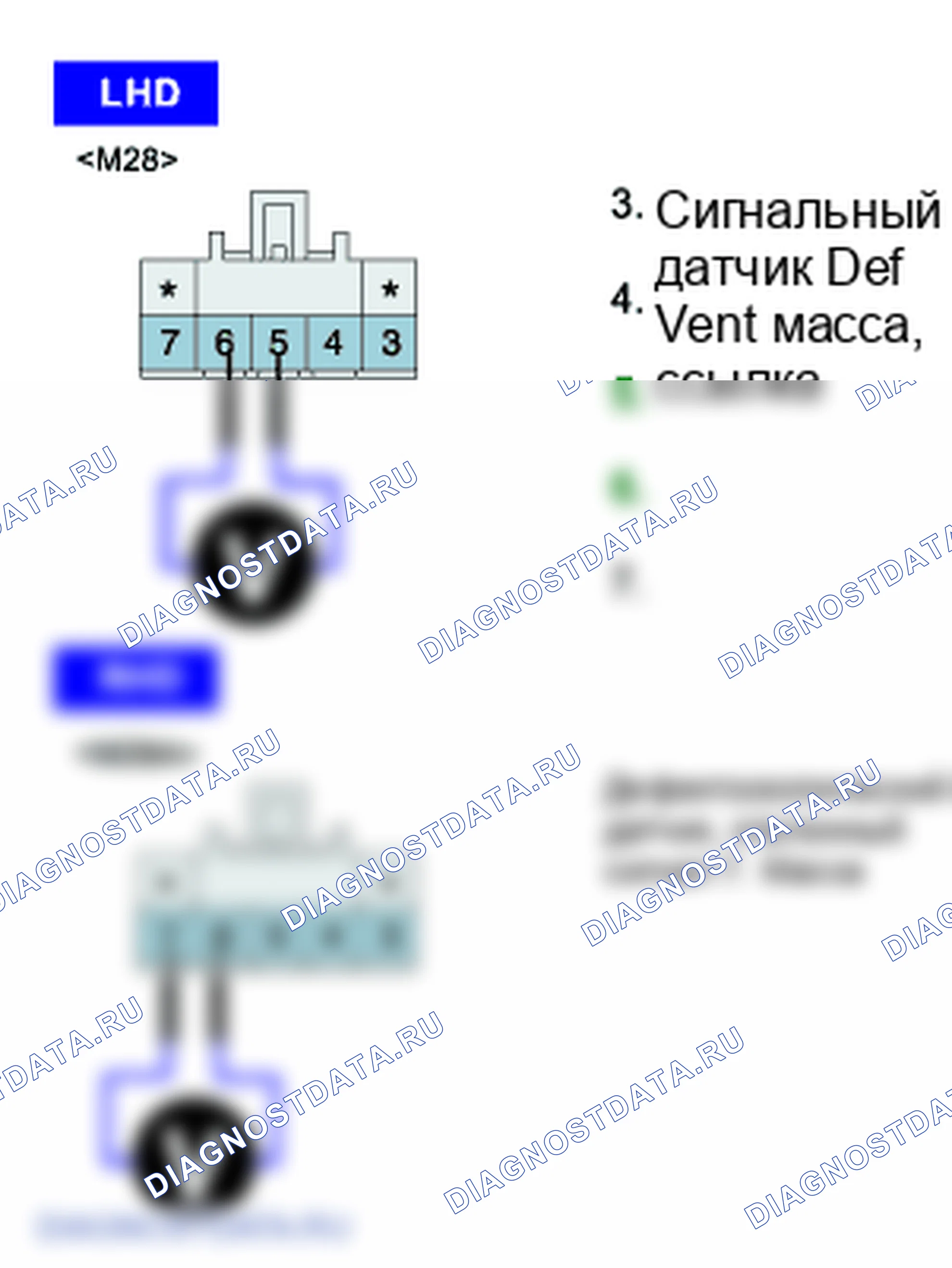 B1249: Потенциометр направления открыт (низкий уровень) - драйвер. Hyundai Santa Fe CM