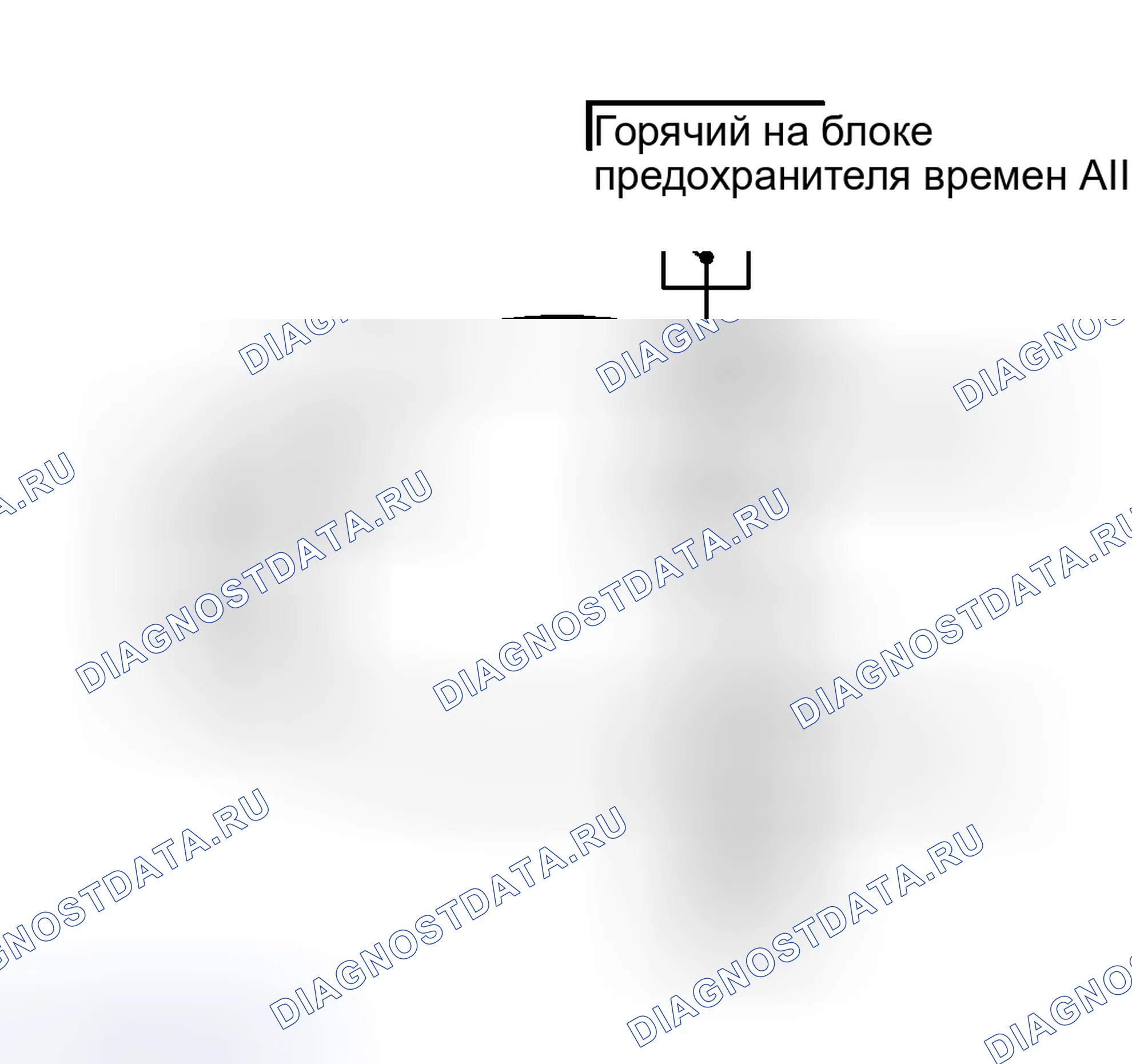 Рис. 71: Измерение падения напряжения. GMC Savana G2500 
