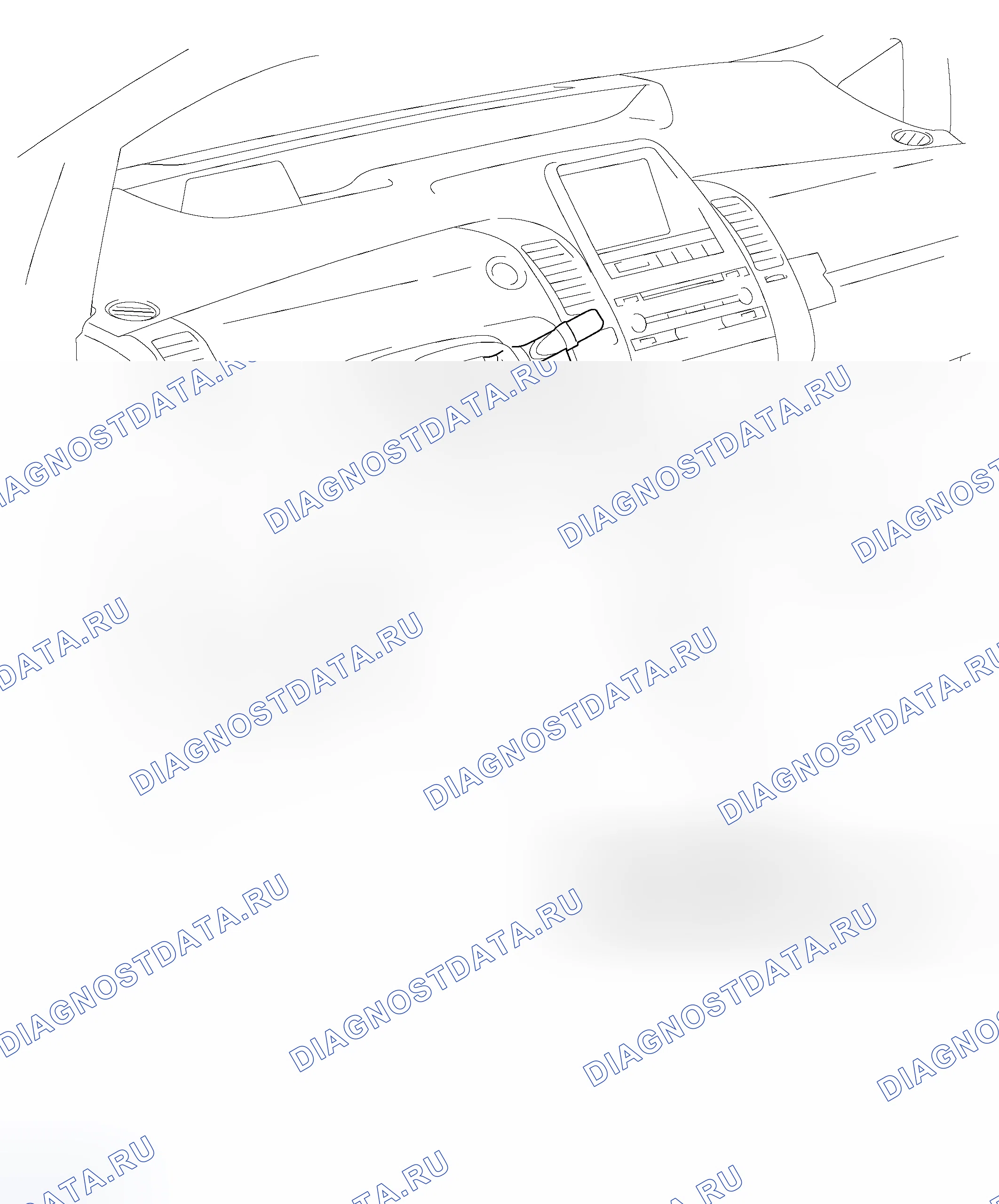 Рис. 45: КОМПОНЕНТЫ. Toyota Prius II рестайлинг