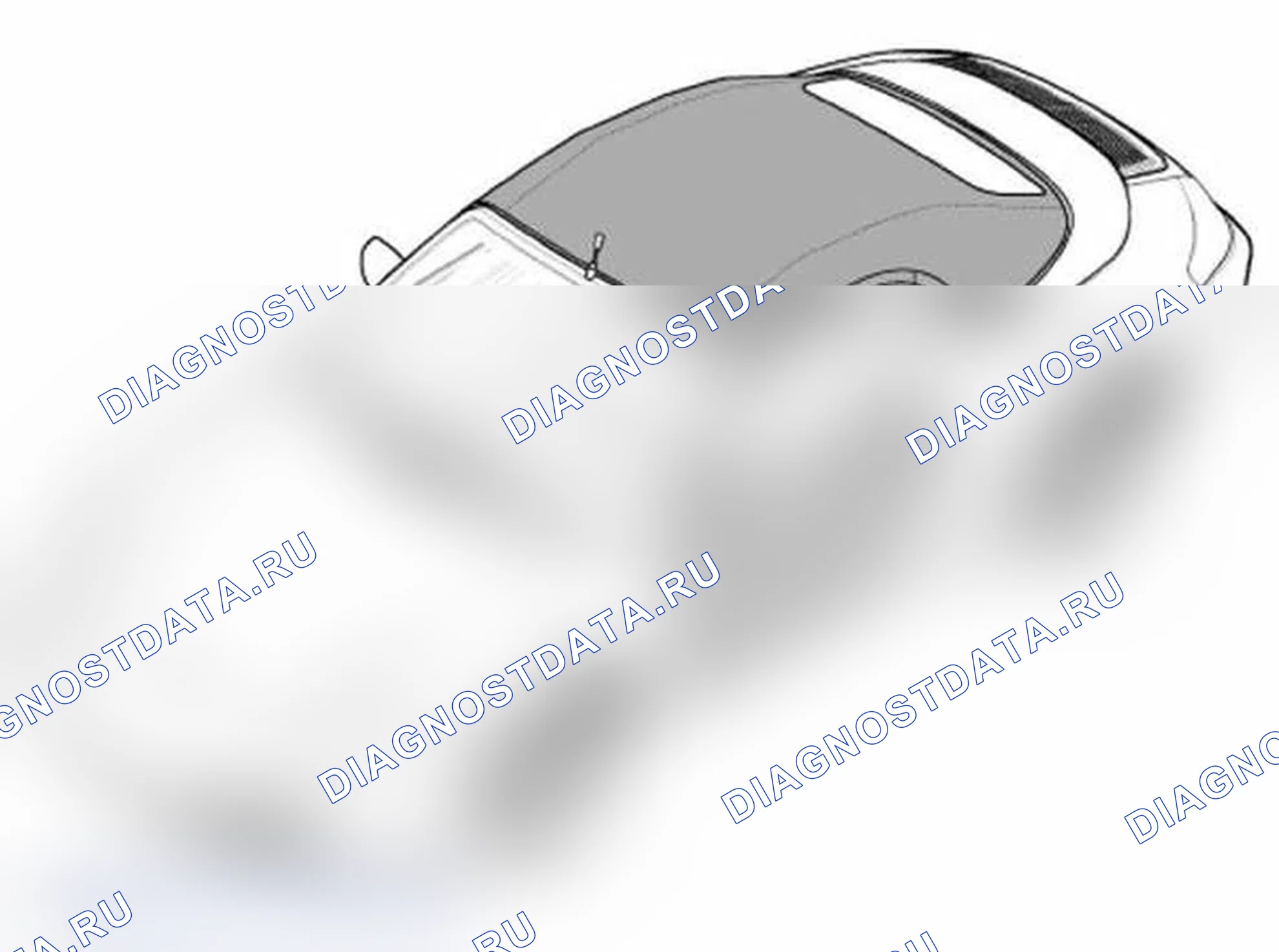 Рис. 7: Снятие и установка двери. Porsche 911 Carrera 996