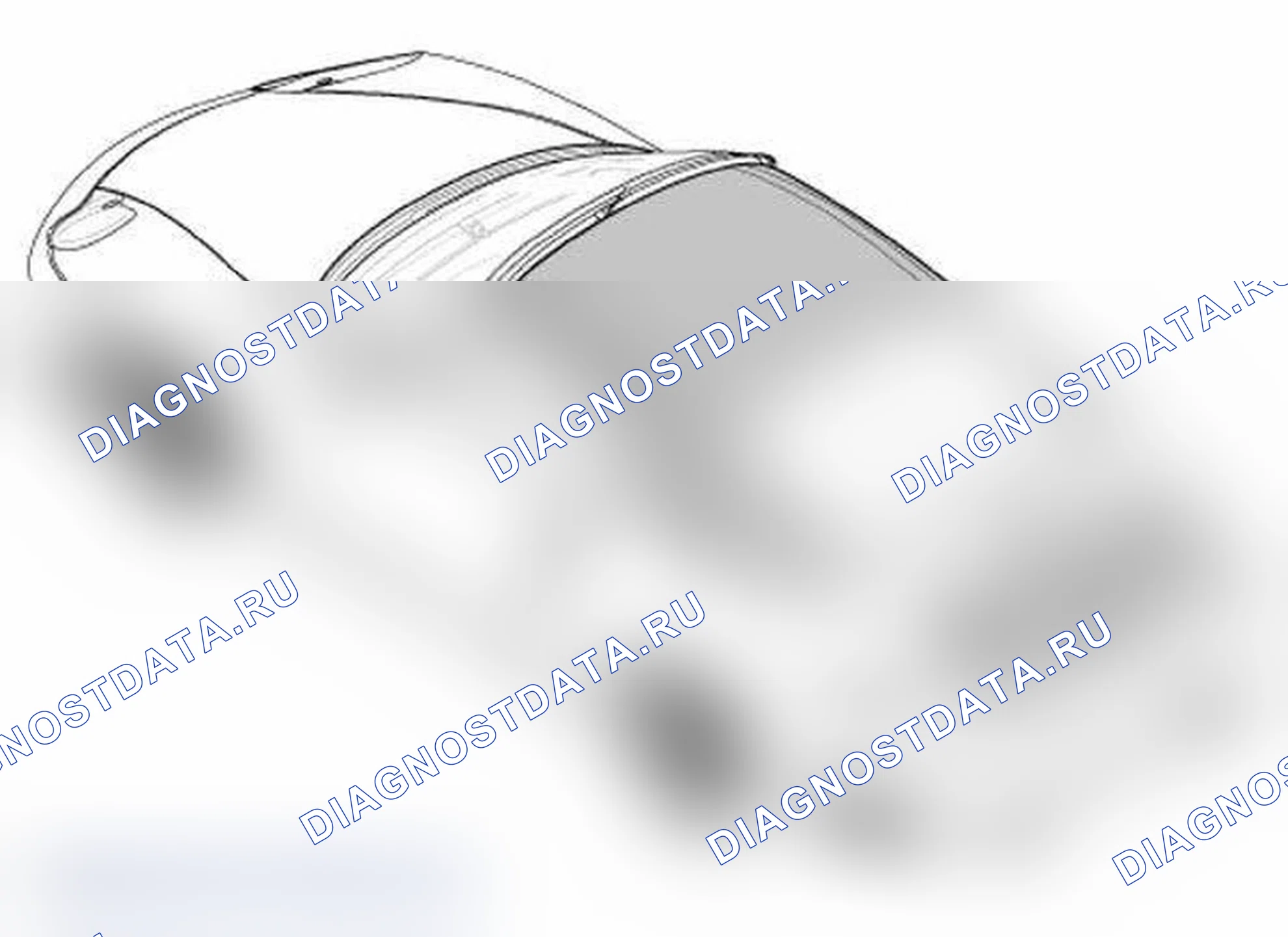 Рис. 104: Снятие и установка жесткого верха. Porsche 911 GT3 996 рестайлинг