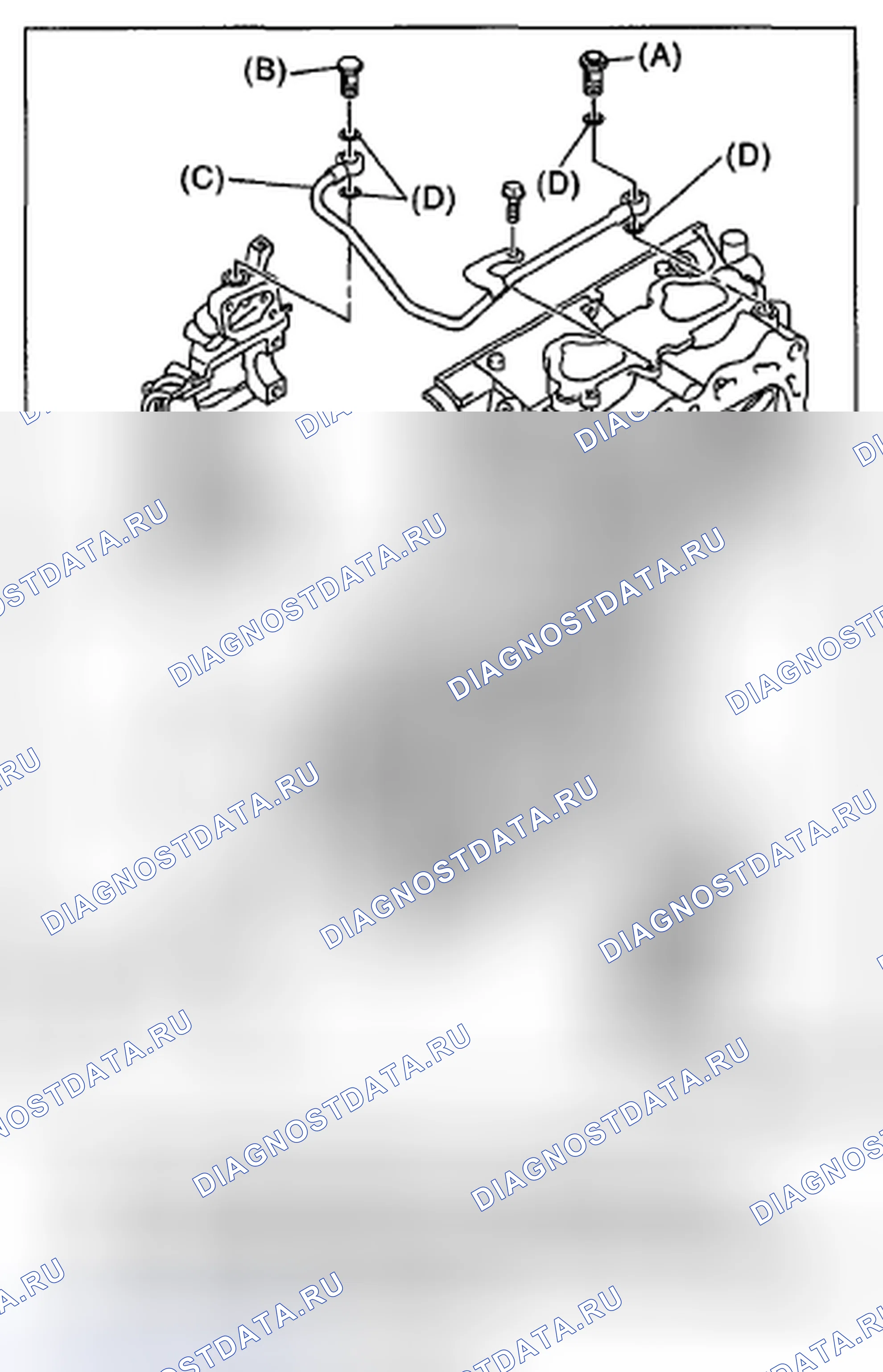 Рис. 9: ПРОВЕРКА СОЕДИНИТЕЛЬНОГО БОЛТА С ФИЛЬТРОМ. Subaru Legacy BM/BR