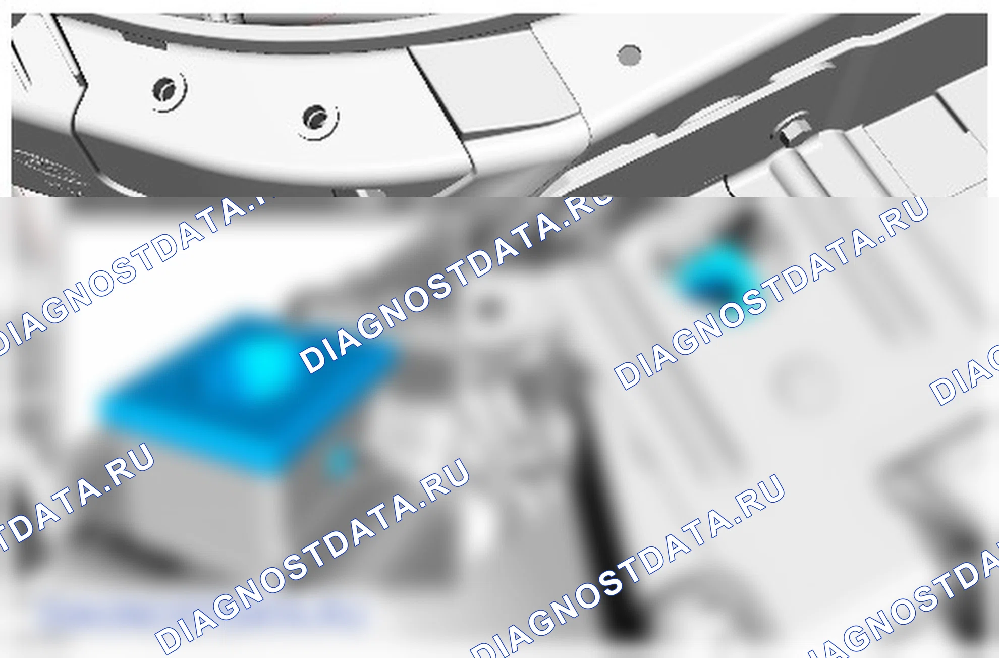 Как отремонтировать верхнее крепление радиатора. Ford Galaxy III