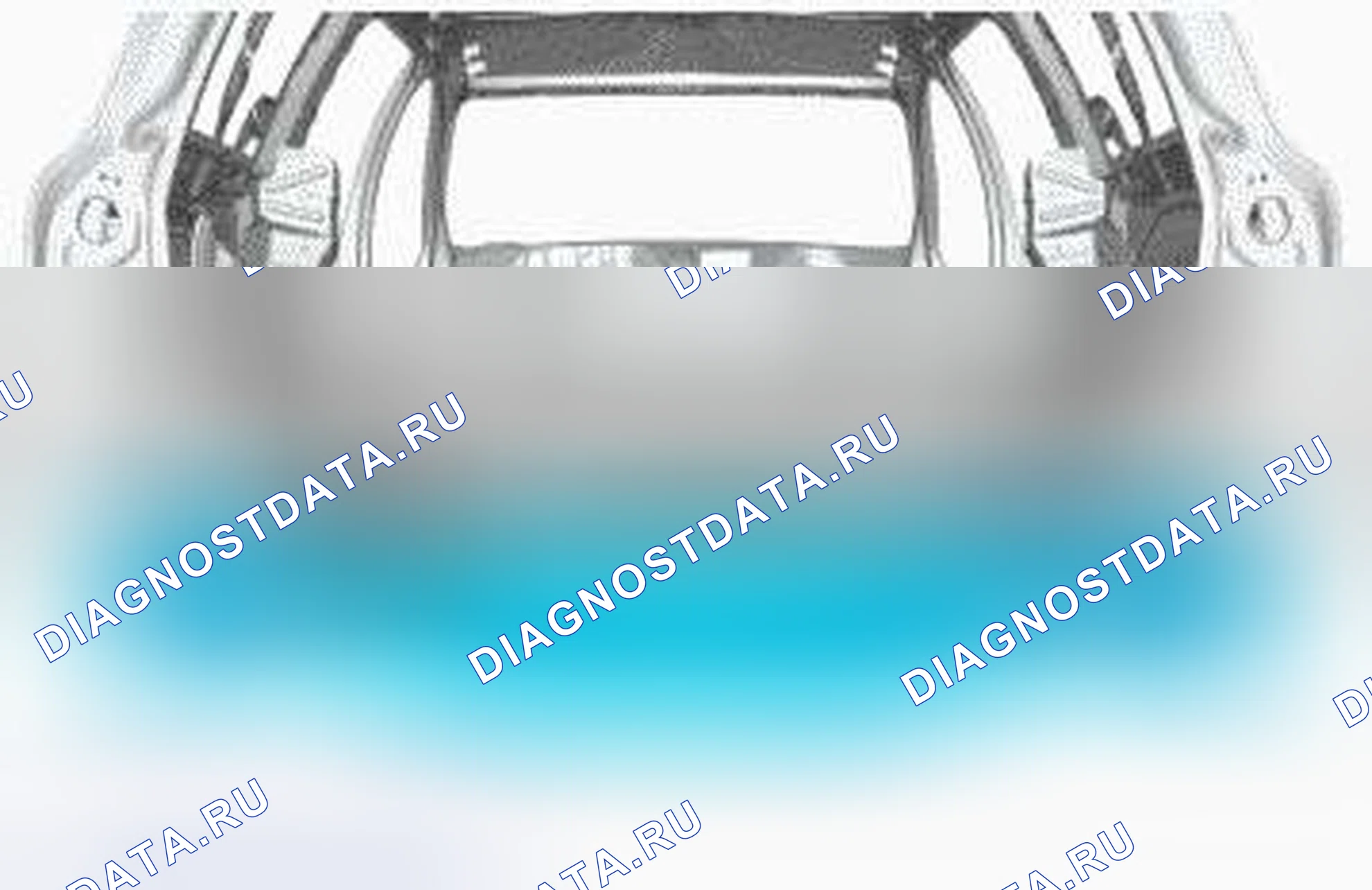 Рис. 42: ДЕМОНТАЖ. Volvo XC70 II