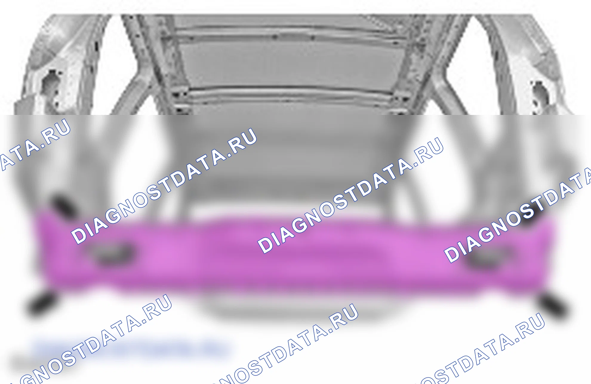 Как снять и установить заднюю панель и усилительный элемент. Ford S-MAX I