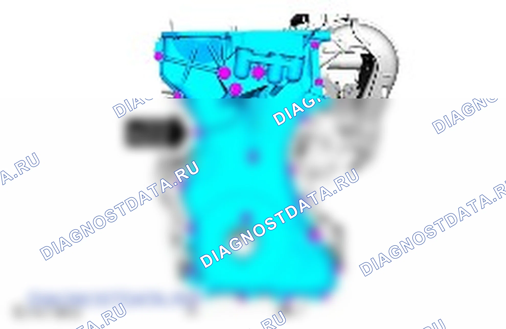 Разборка двигателя. Ford Kuga II
