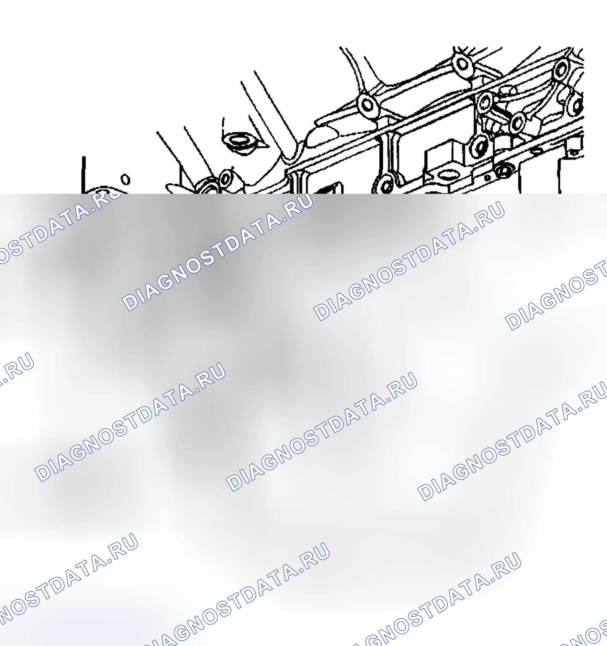 Рис. 965: Порядок демонтажа. Chevrolet Chevy Express H2500 