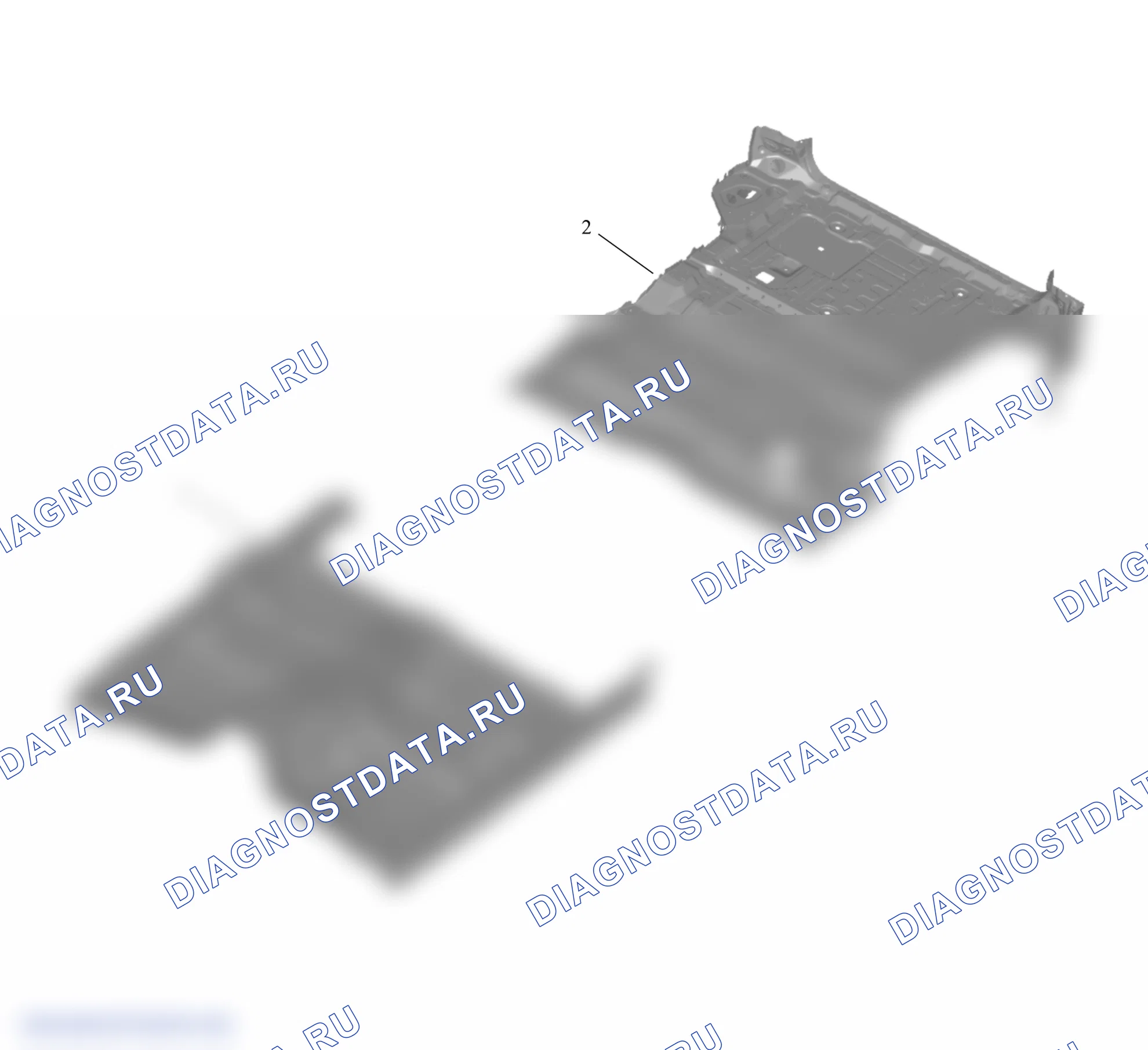 Панель пола Конструкции кузова — Tank 500. Tank Tank 500 II