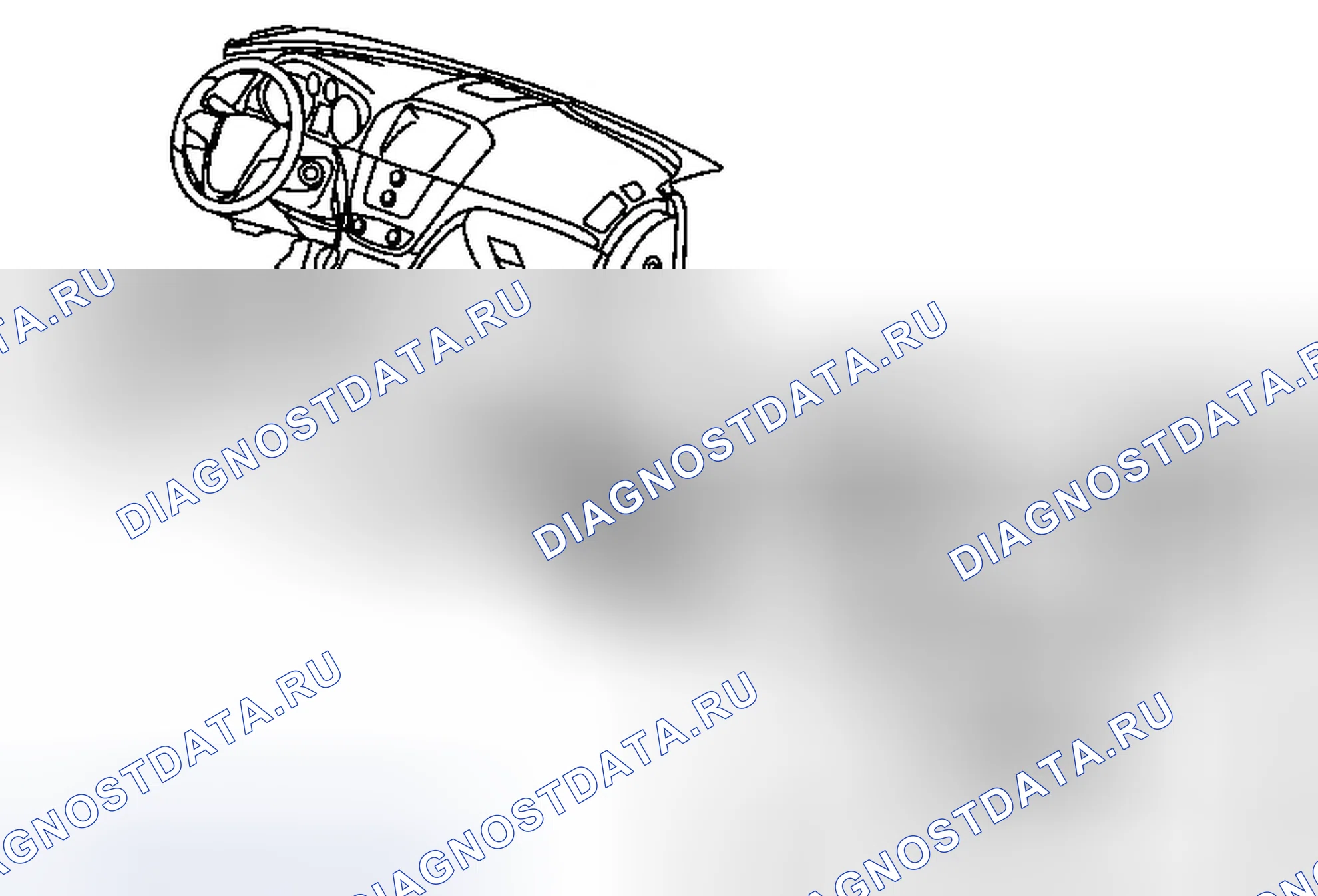 Рис. 17: Замена электродвигателя воздуходувки. Buick LaCrosse II