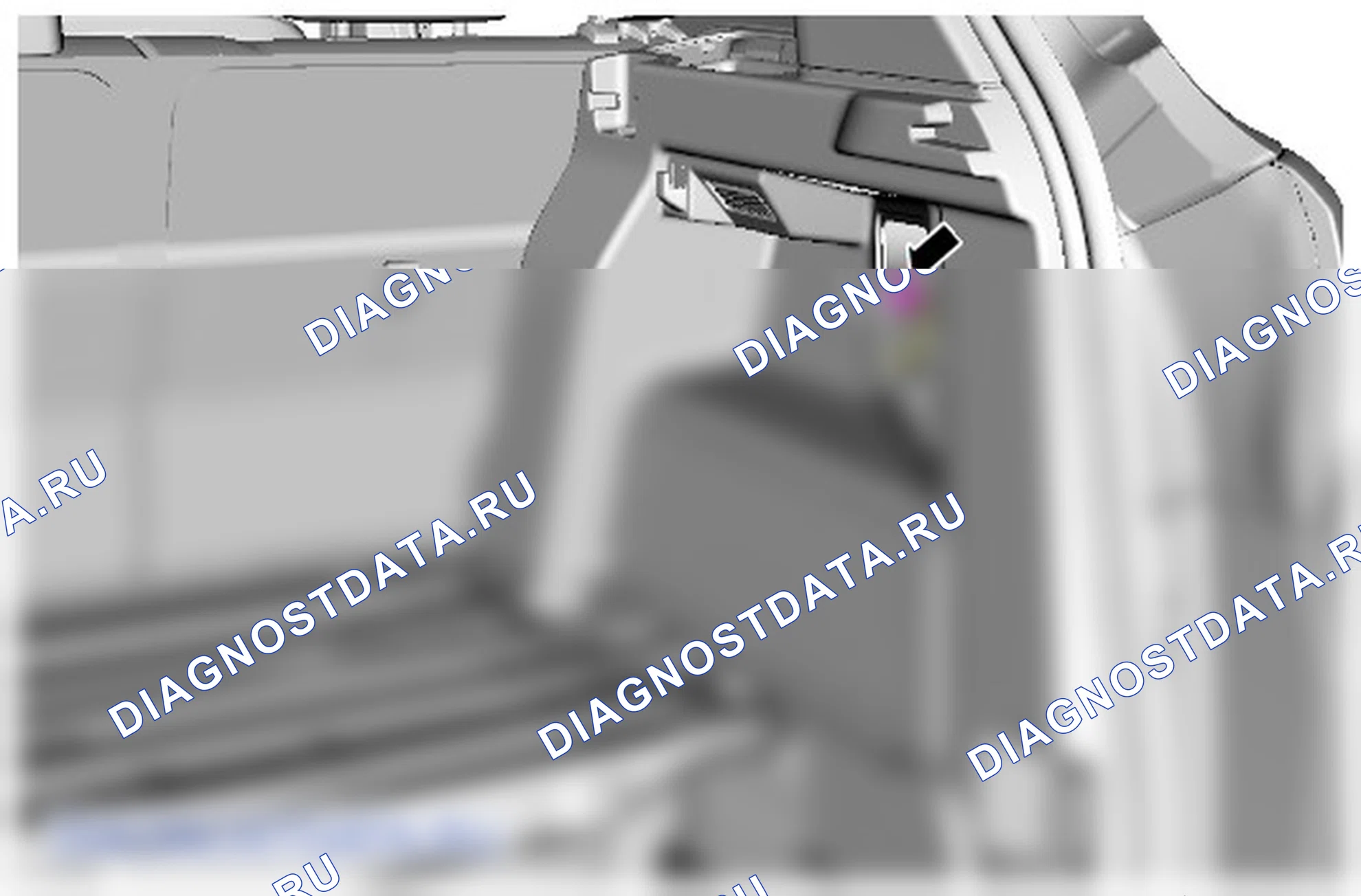 Подстроечная панель пространства нагрузки правая: описание и работа. Ford Grand C-MAX II