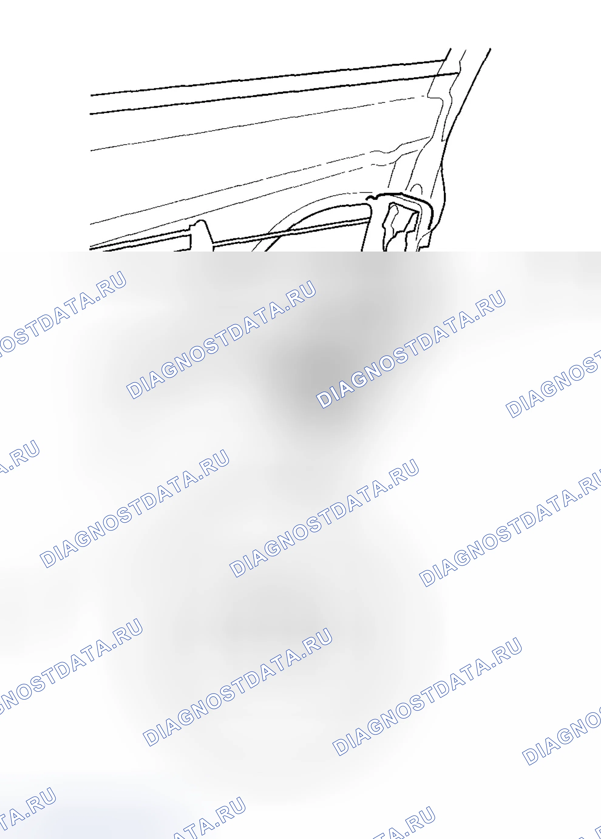 Рис. 14: Испытание привода дверного замка пассажира. Honda Insight ZE1