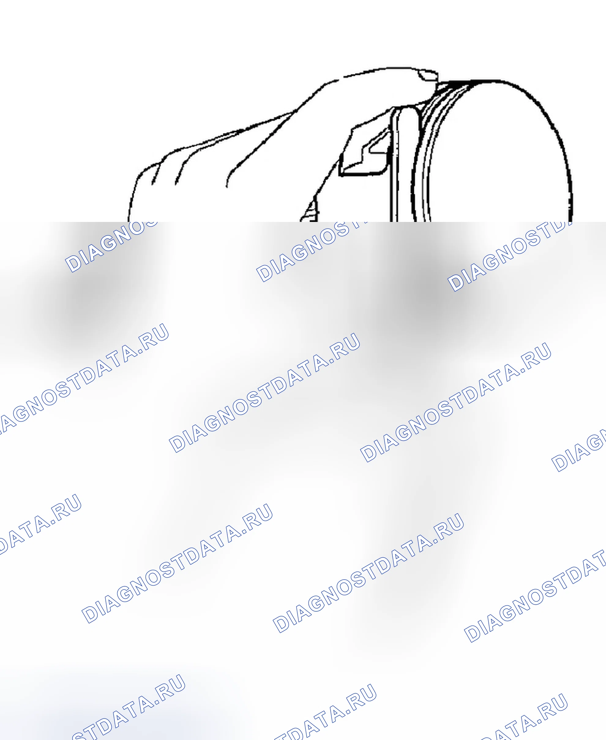 Рис. 153: КОЛЬЦА ПОРШНЕЙ. Hyundai Tiburon II
