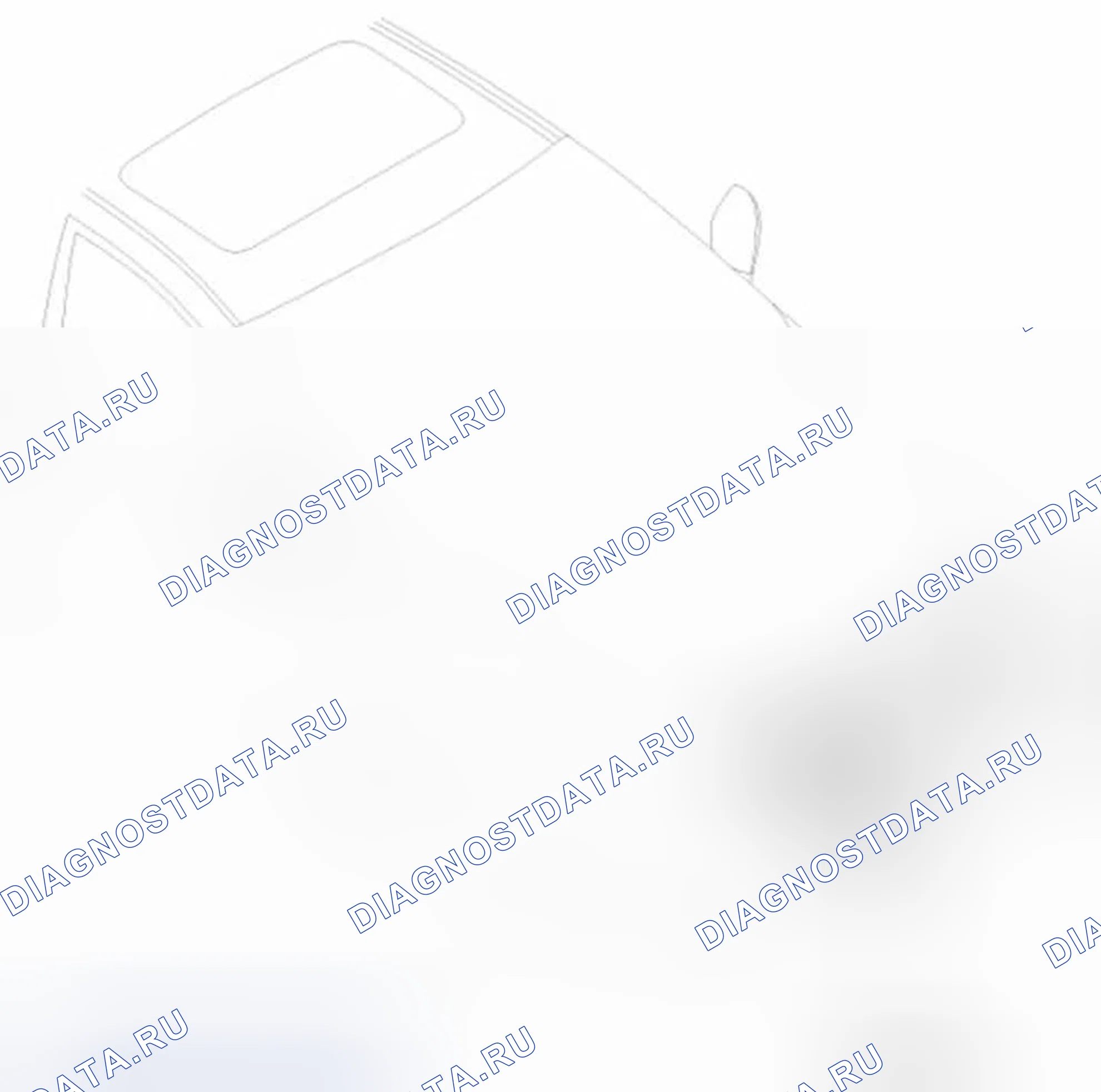 Рис. 342: Расположение компонентов. Hyundai Sonata VI