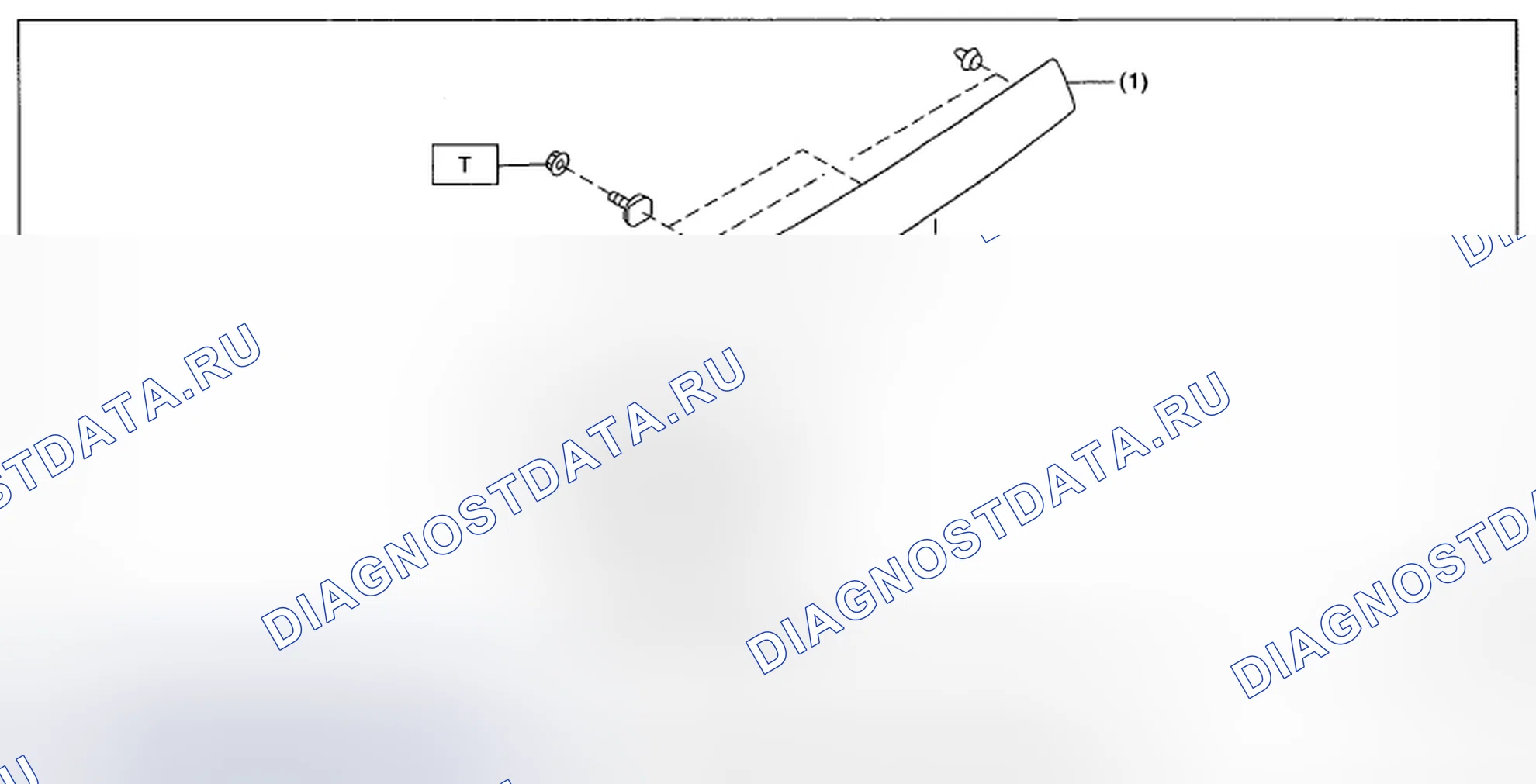 Рис. 17: ГАРНИР КРЫШКИ БАГАЖНИКА. Subaru Impreza WRX GE рестайлинг