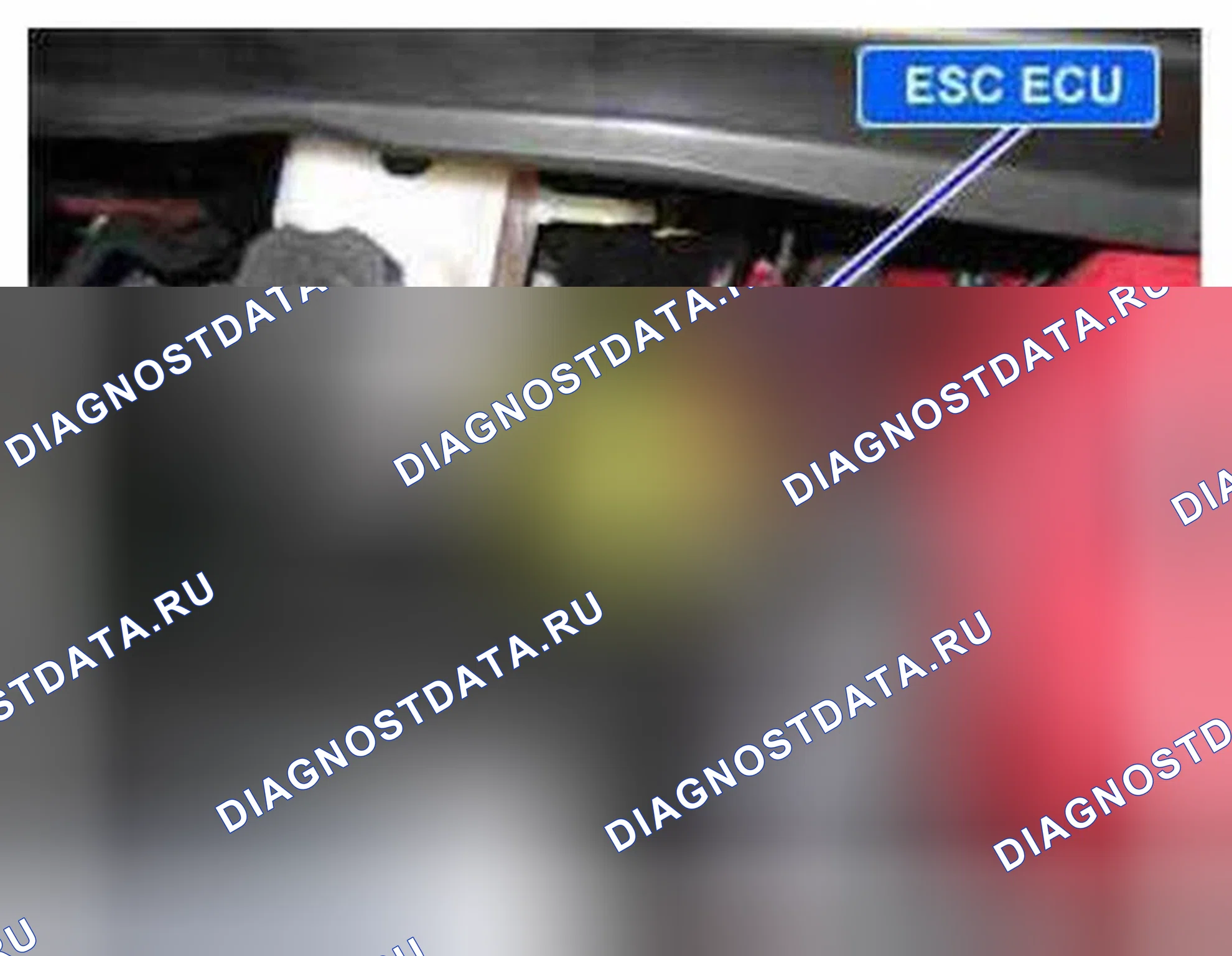 Рис. 503: Расположение компонентов. Hyundai Sonata VI
